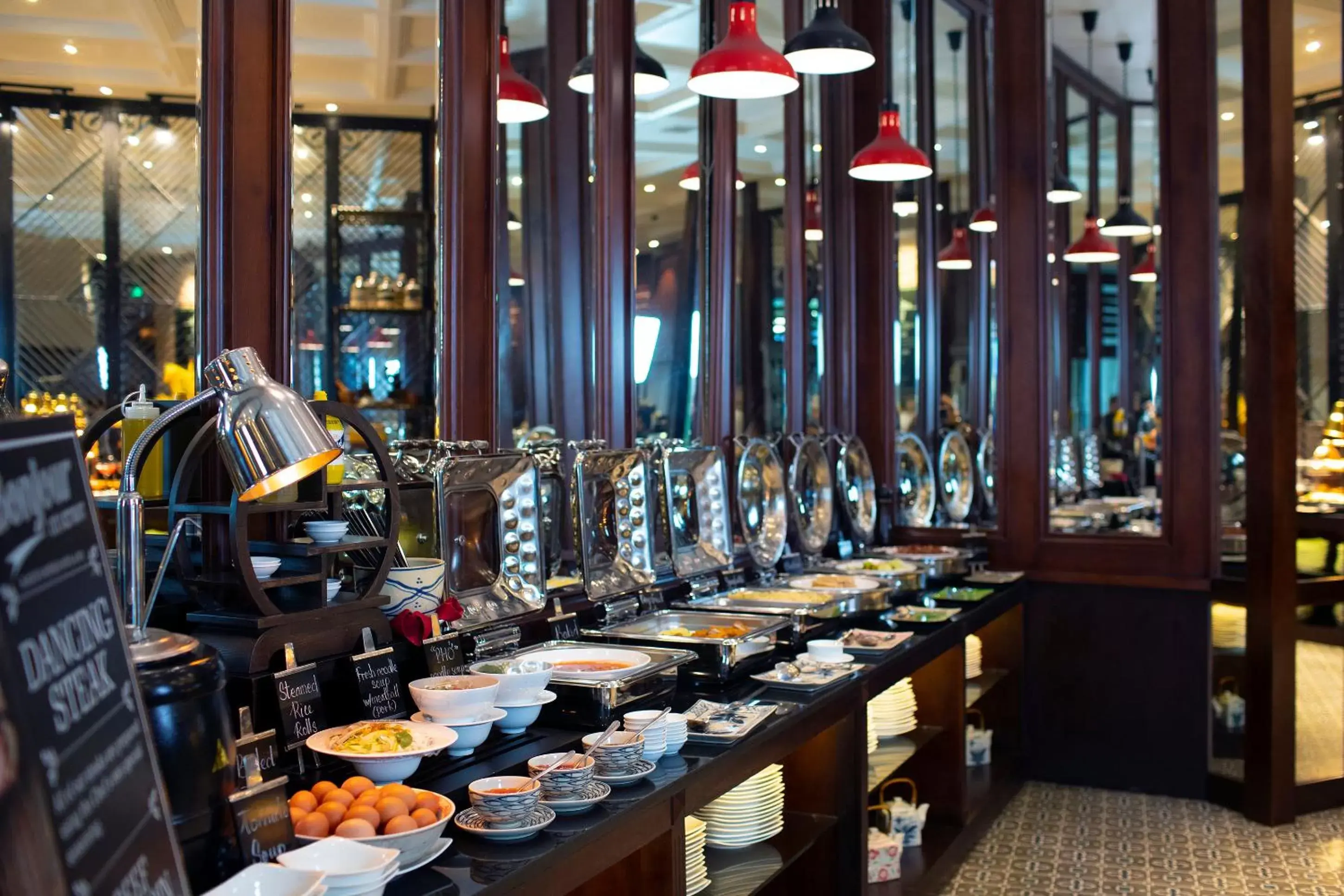 Buffet breakfast, Restaurant/Places to Eat in Alagon City Hotel & Spa