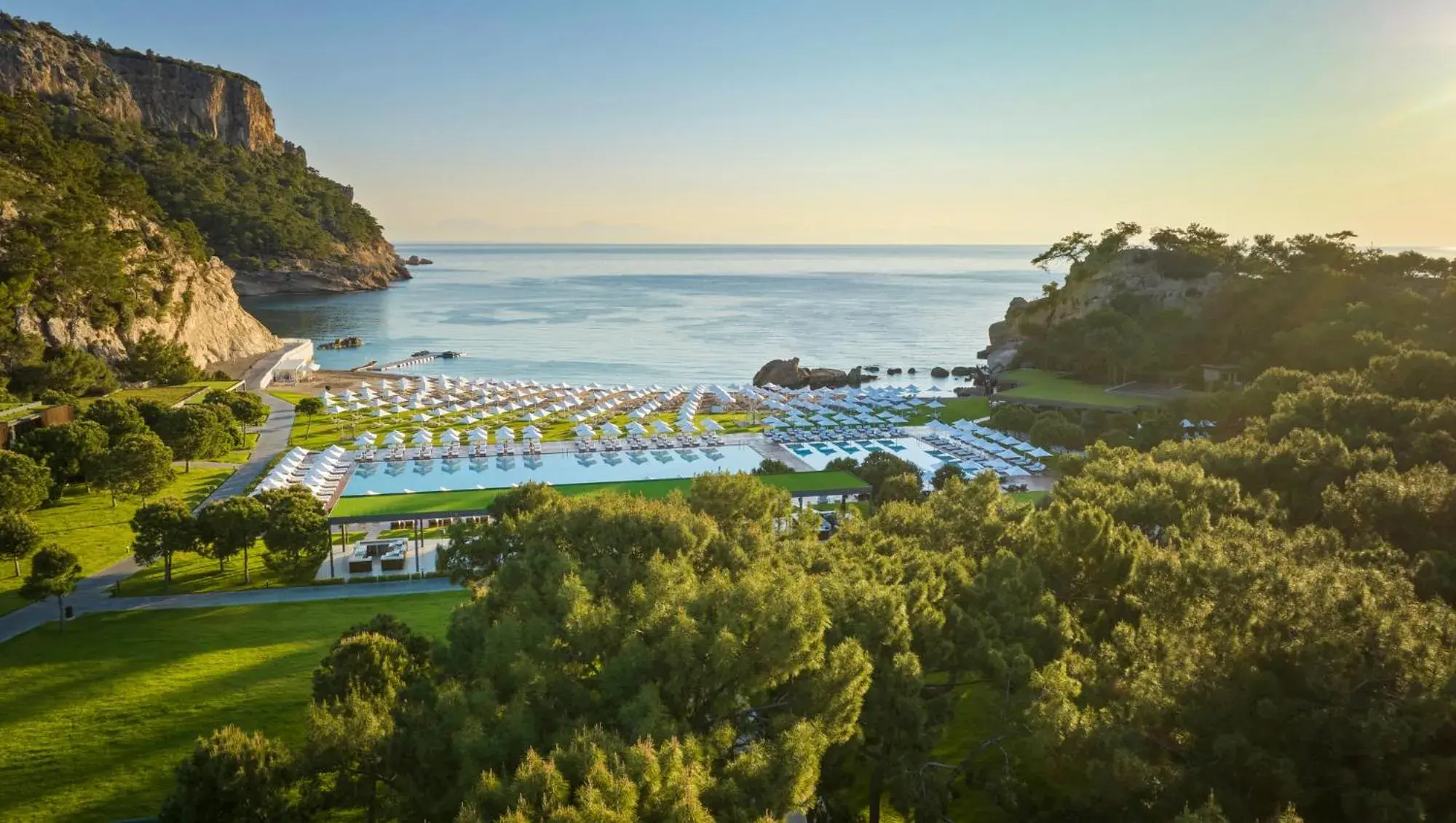 Beach, Bird's-eye View in Maxx Royal Kemer Resort