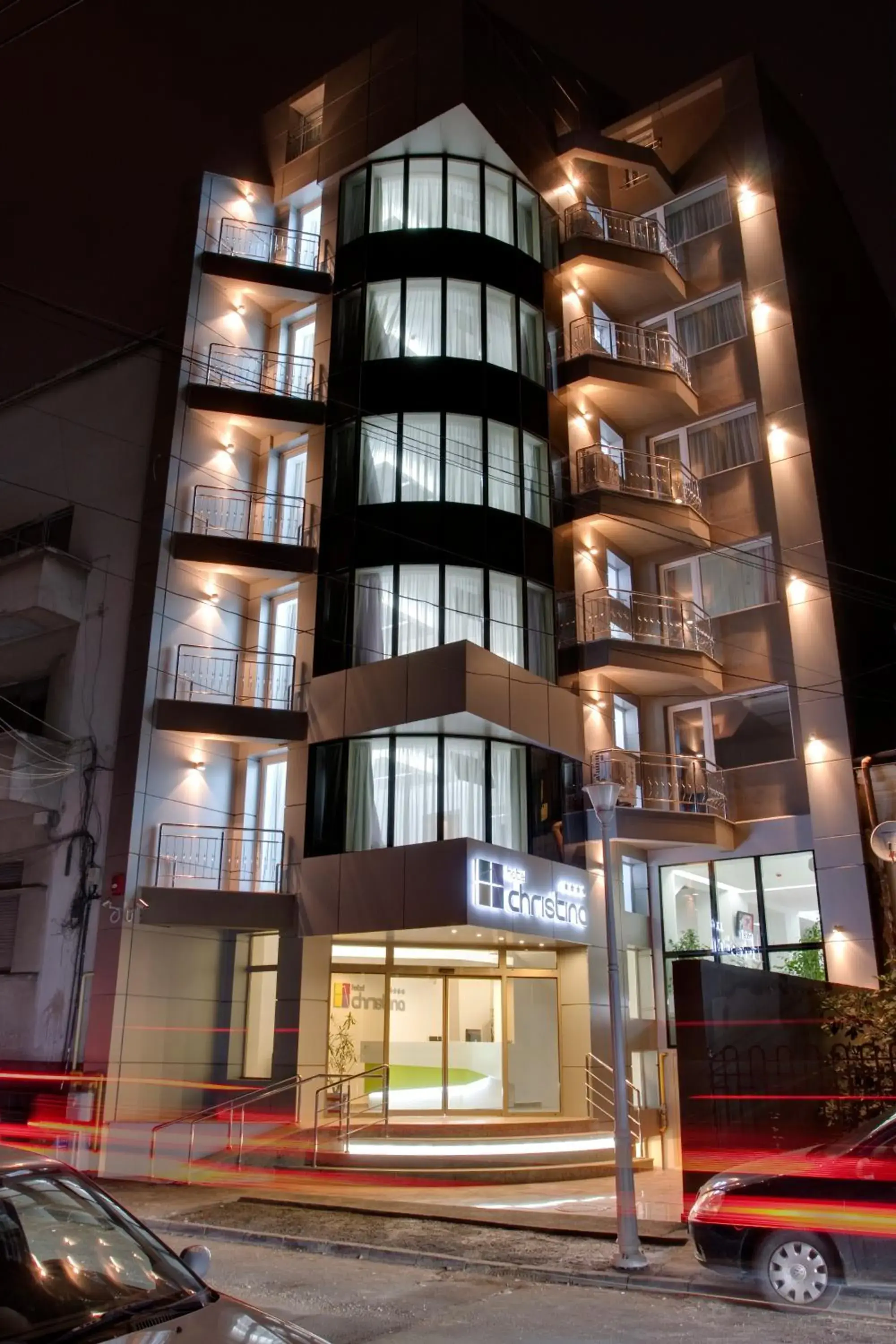 Facade/entrance, Property Building in Christina Hotel