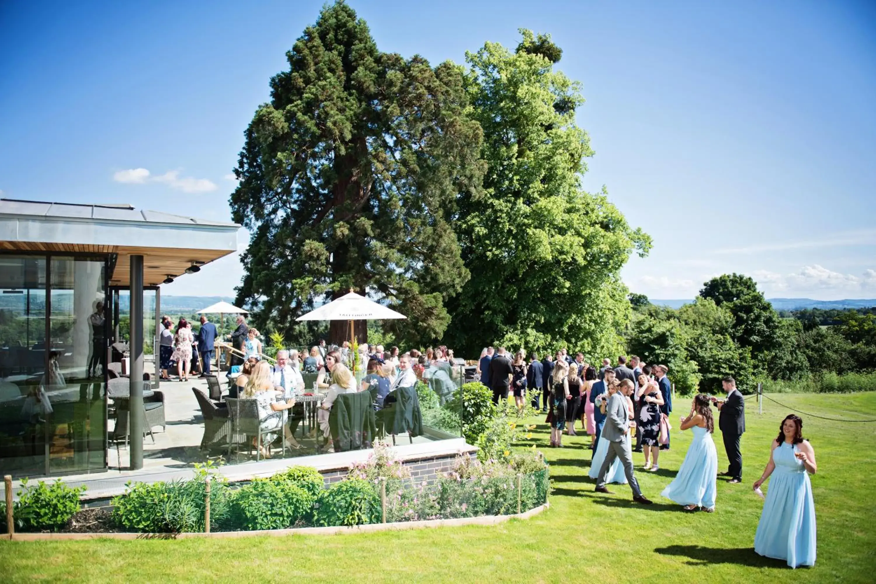 wedding in Tewkesbury Park