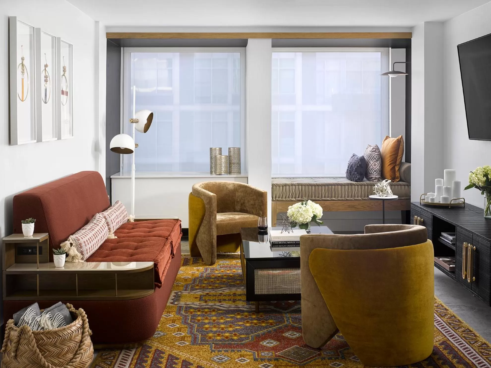 Seating area in Vignette Collection Yours Truly DC by IHG