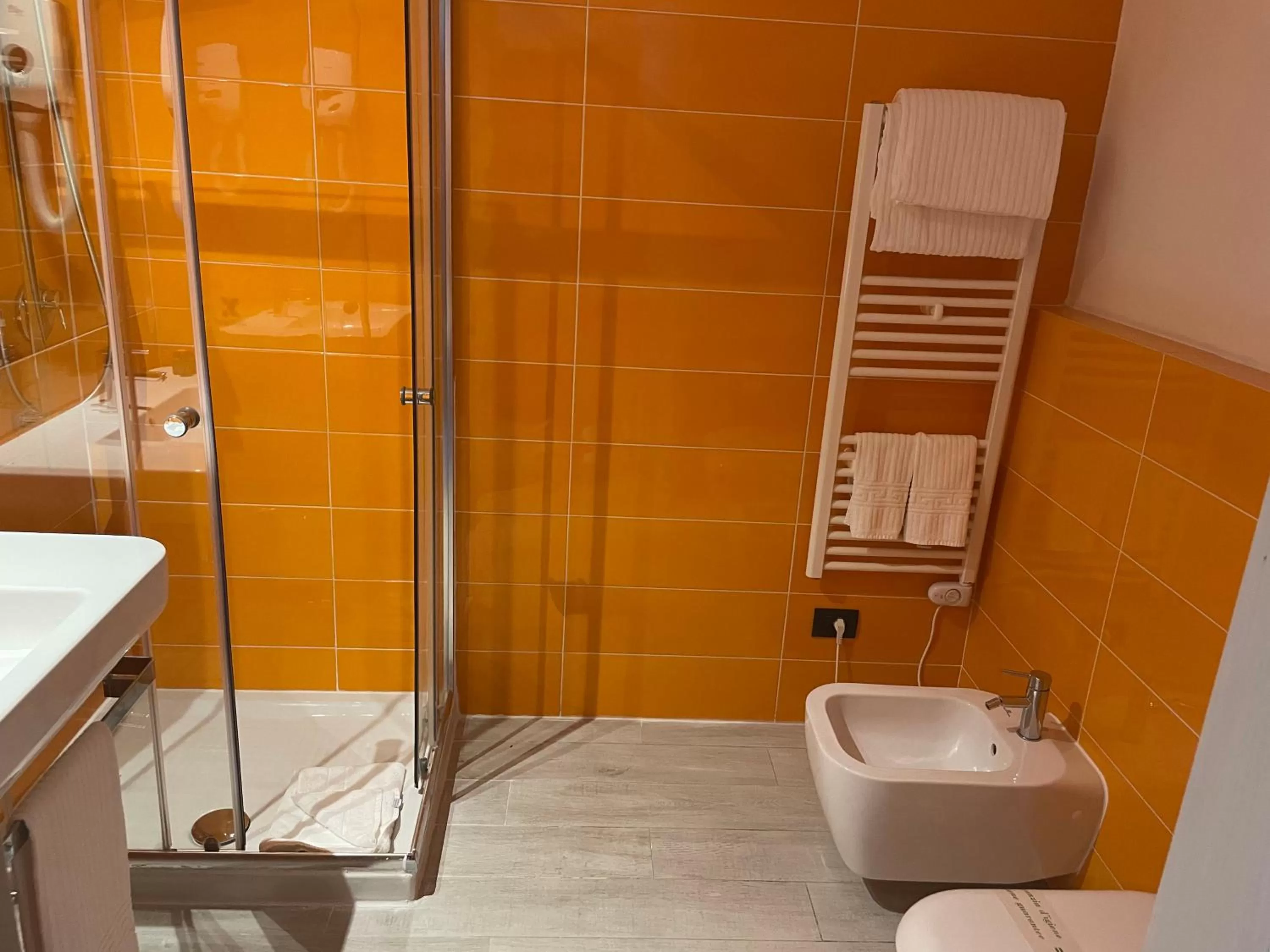 Bathroom in Blue Shades Hotel