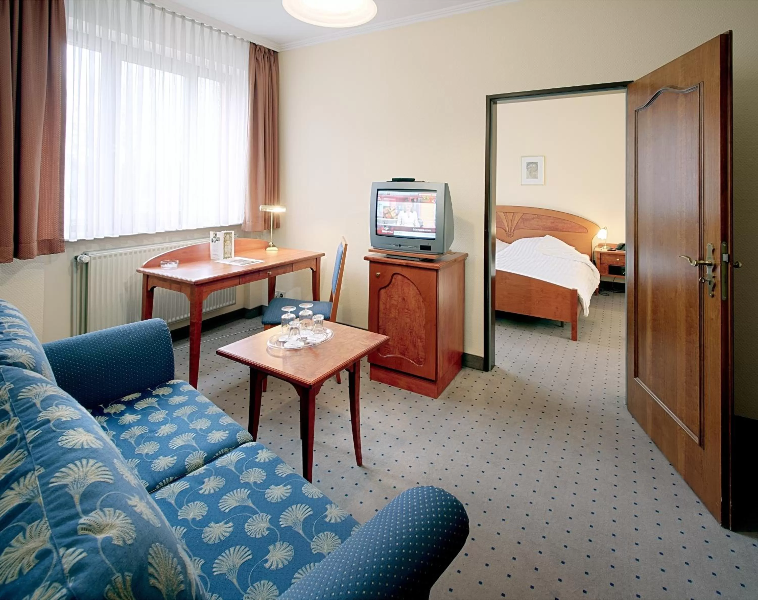 Decorative detail, Bed in Tryp by Wyndham Kassel City Centre