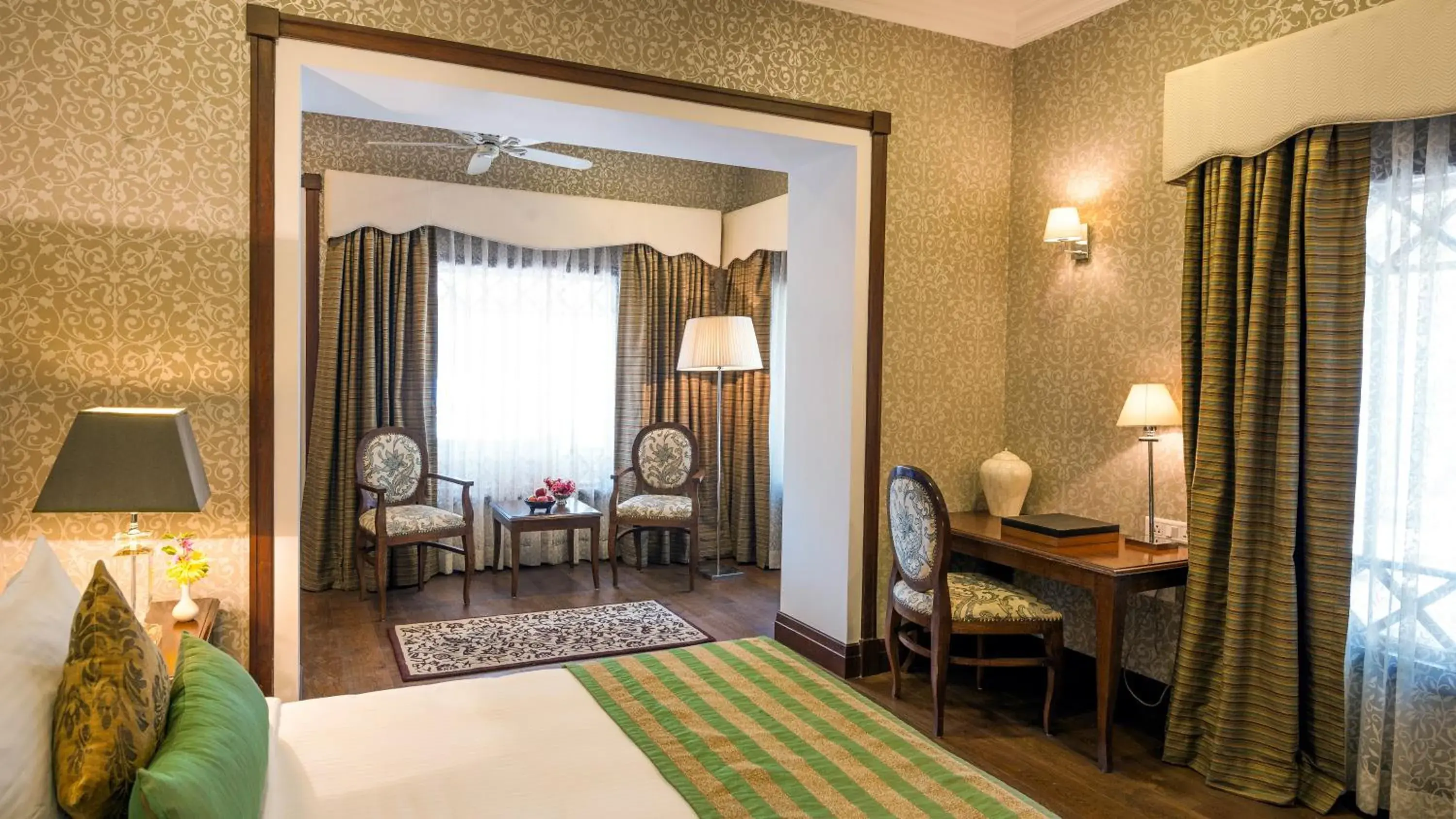 Bedroom, Bed in The Claridges Nabha Residence-Heritage