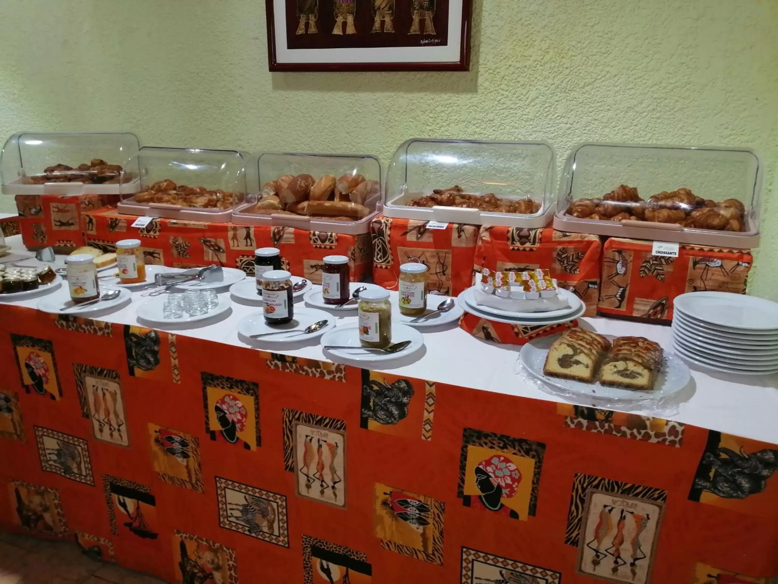 Breakfast in Hotel Jardin Savana Dakar Breakfast in Hotel Jardin Savana Dakar