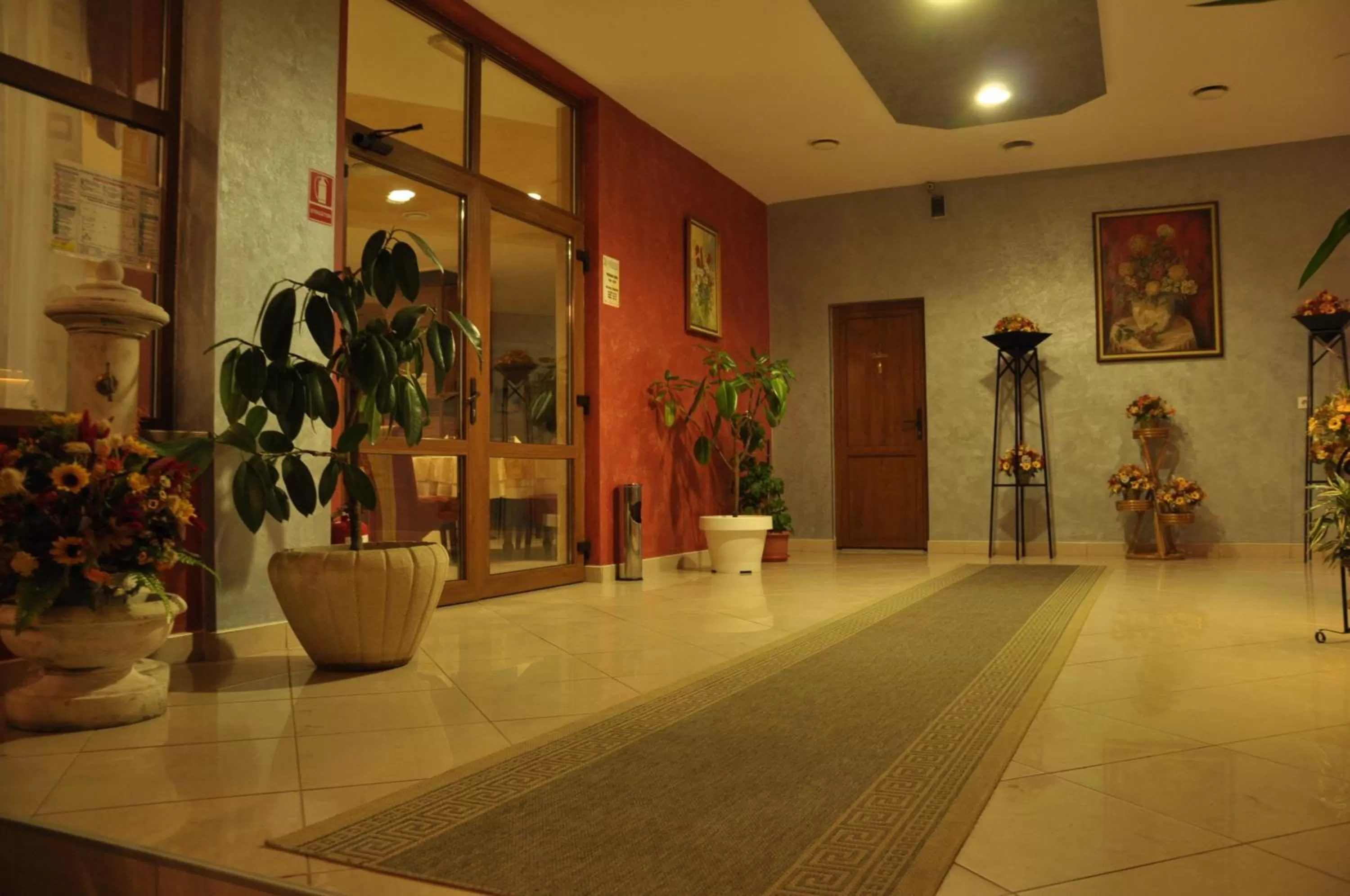 Lobby or reception in Hotel Edelweiss