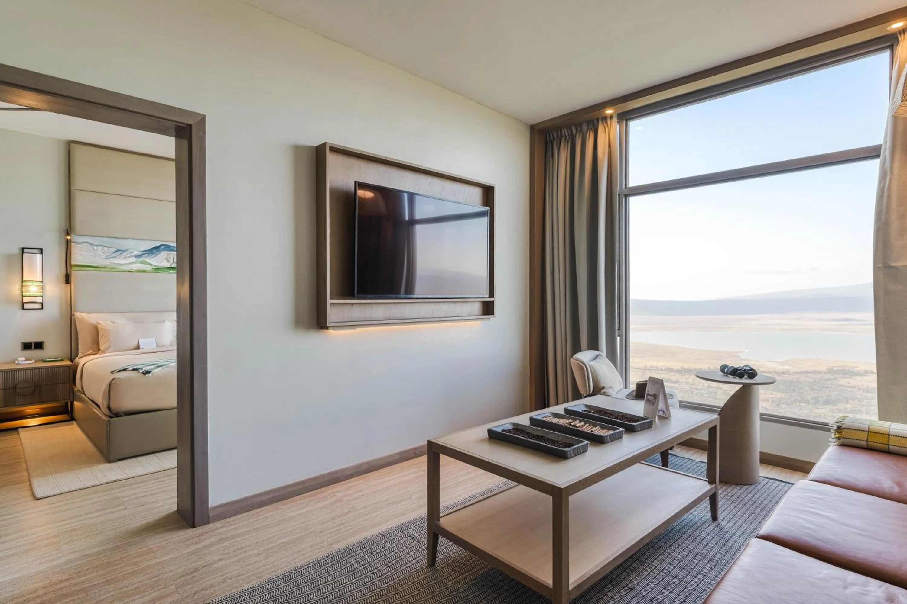 Living room in Ngorongoro Lodge member of Melia Collection - The Leading Hotels of the World