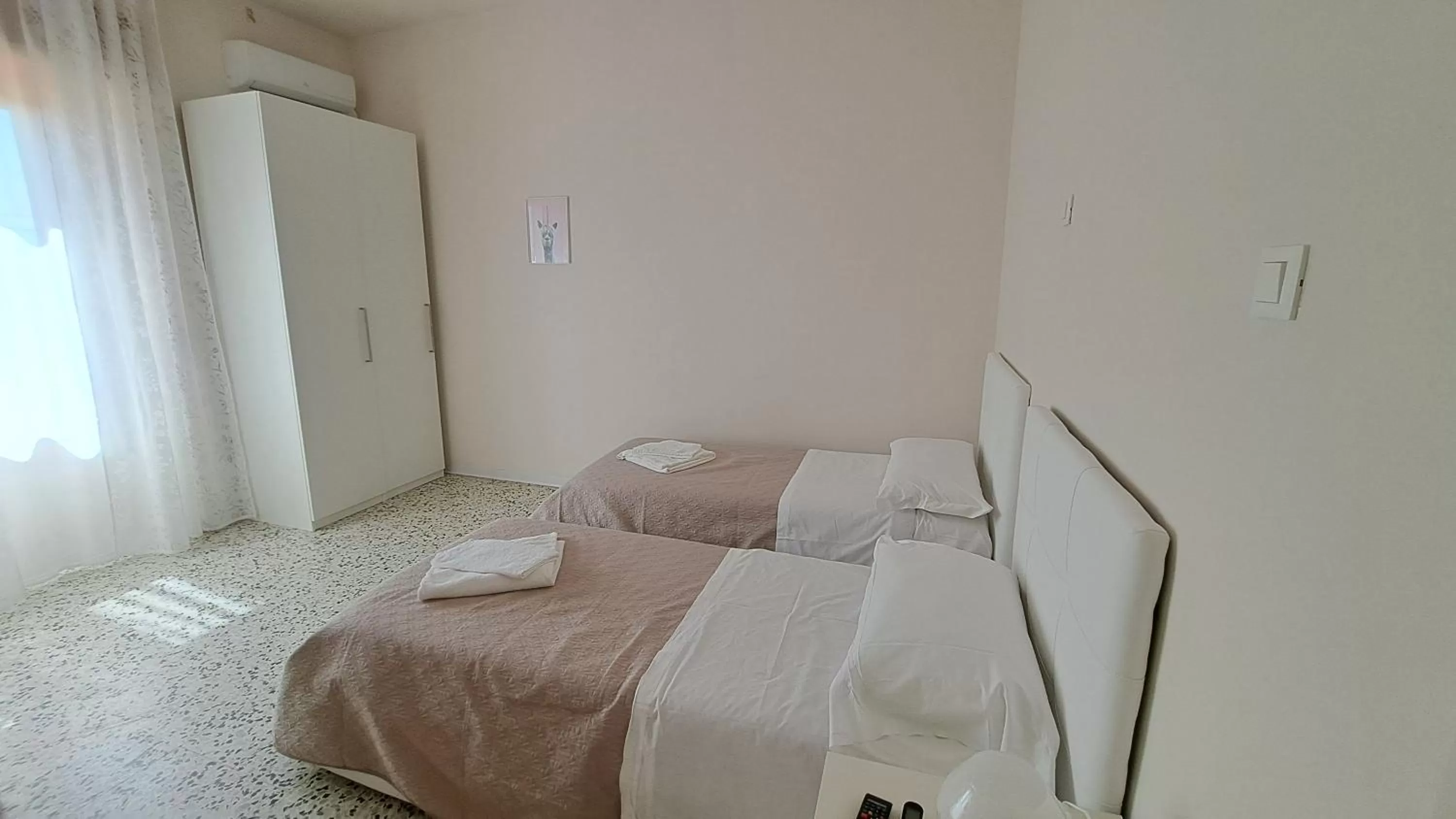 Bed in B & B le tre rose