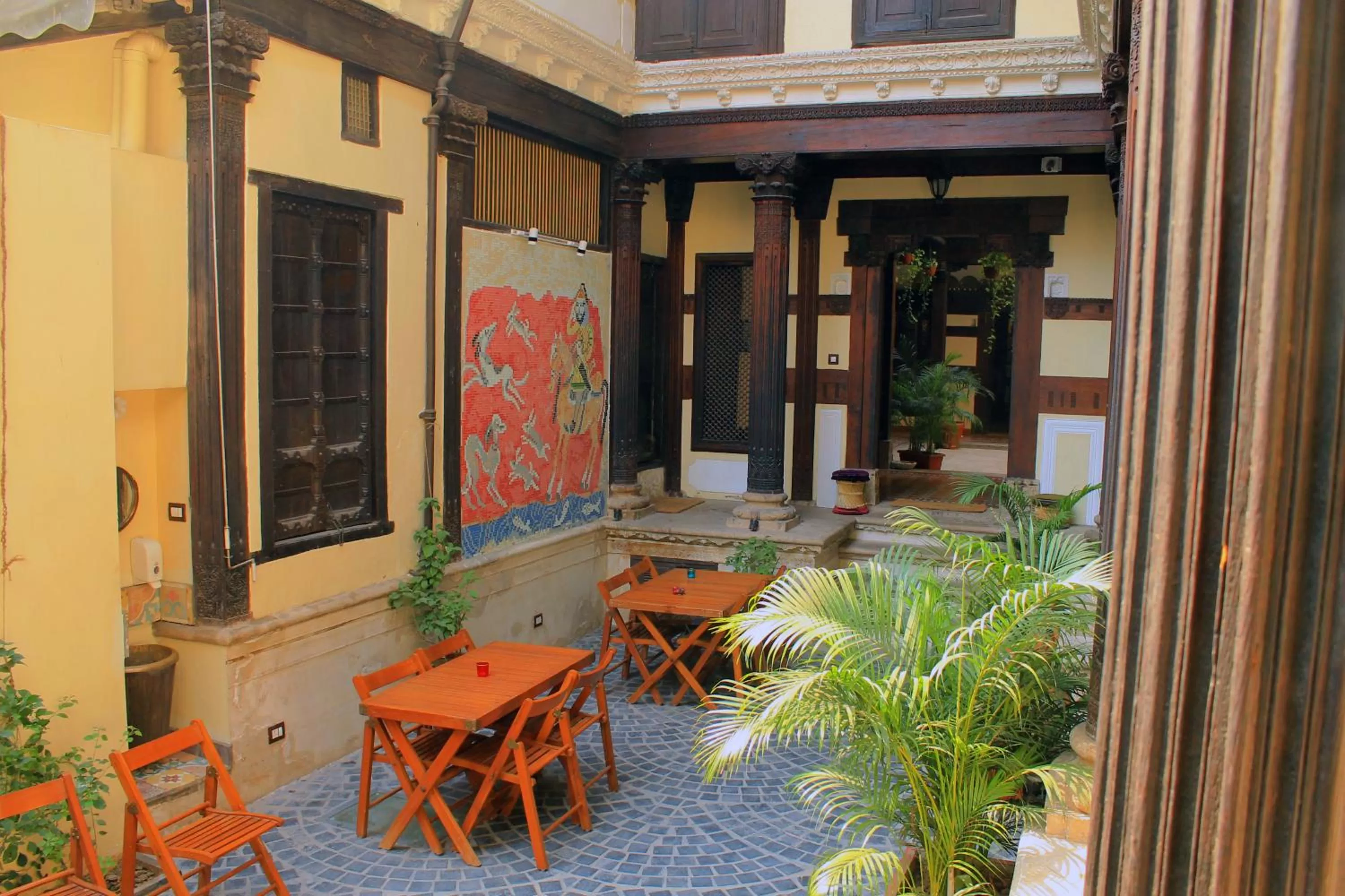 Patio in Deewanji Ni Haveli
