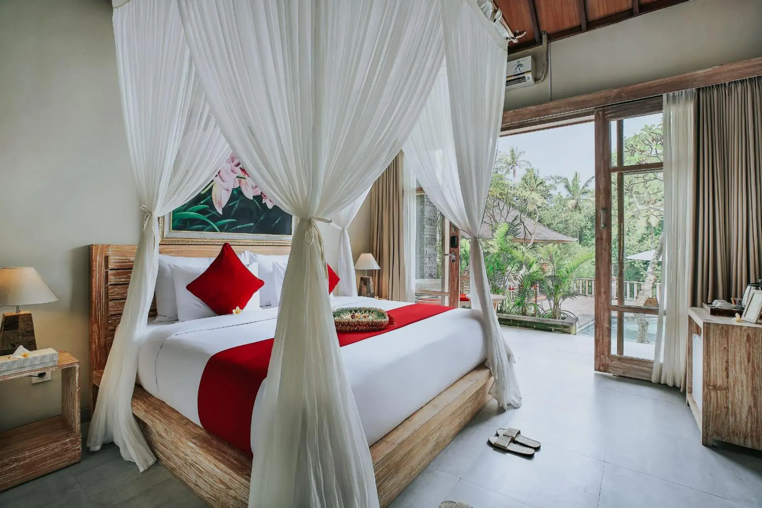 View (from property/room), Bed in Kawi Resort A Pramana Experience