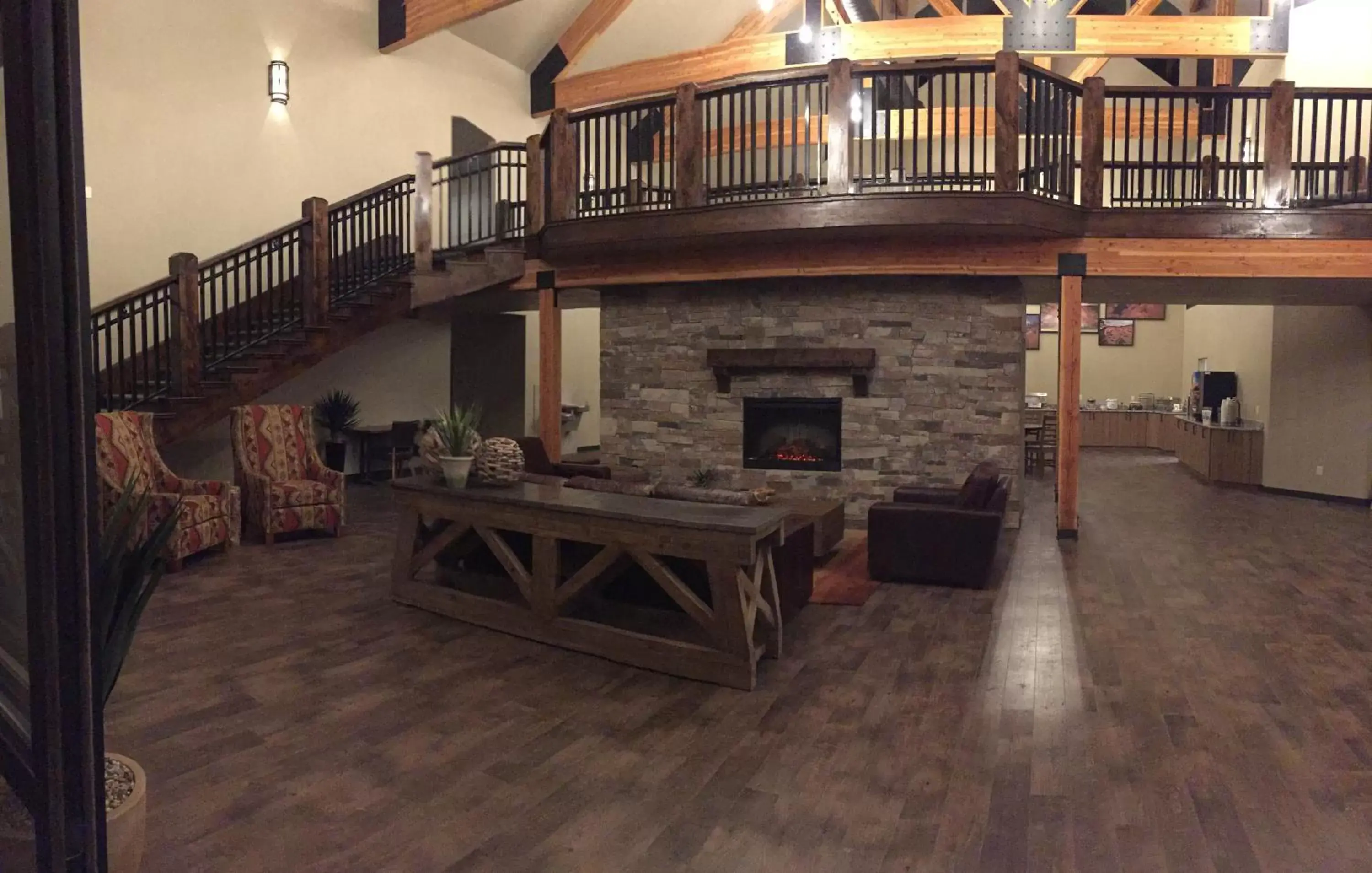 Lobby or reception in Canyon Country Lodge