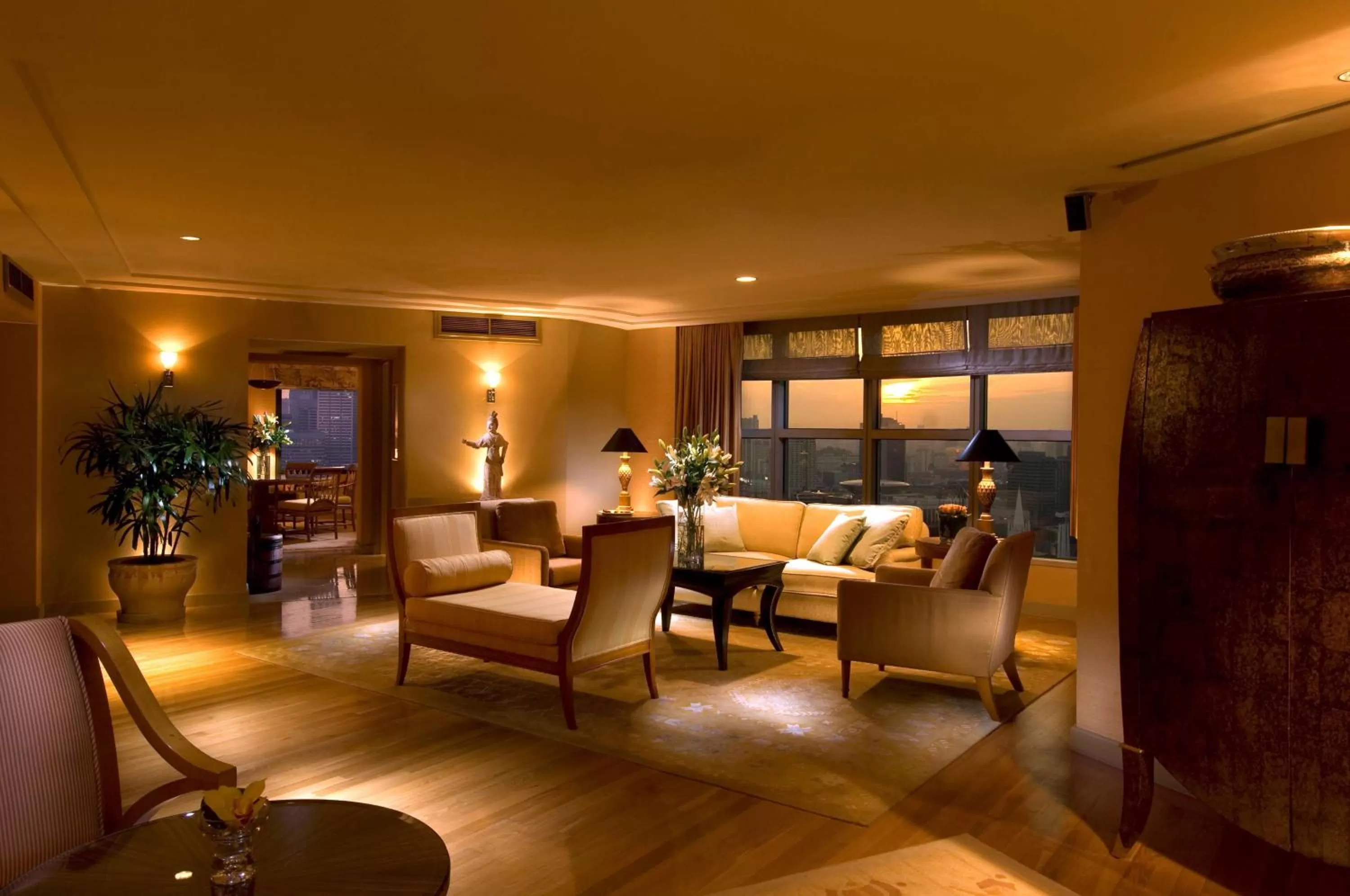 Living room in Conrad Centennial Singapore