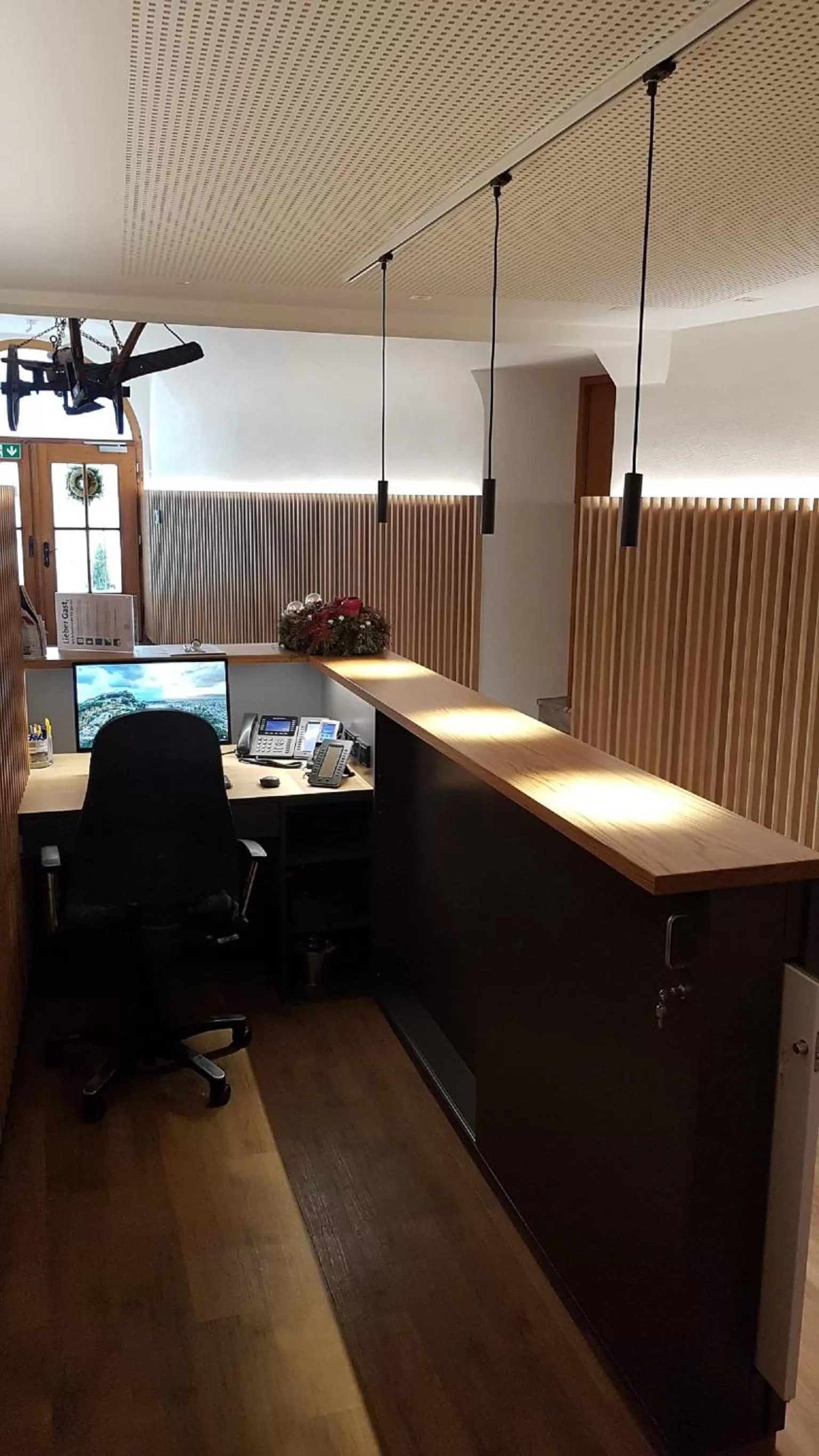 Lobby or reception in Hotelgasthof Bayerischer Hof