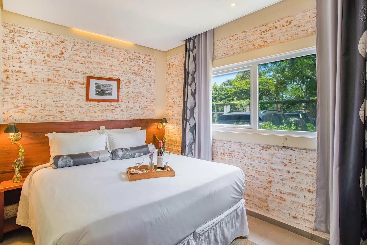 Bedroom, Bed in Hotel Villa Lobos Spa Romantik