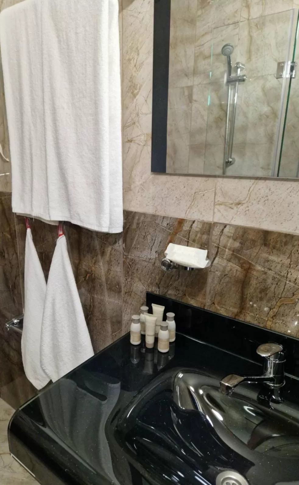 Bathroom in Hotel Leda