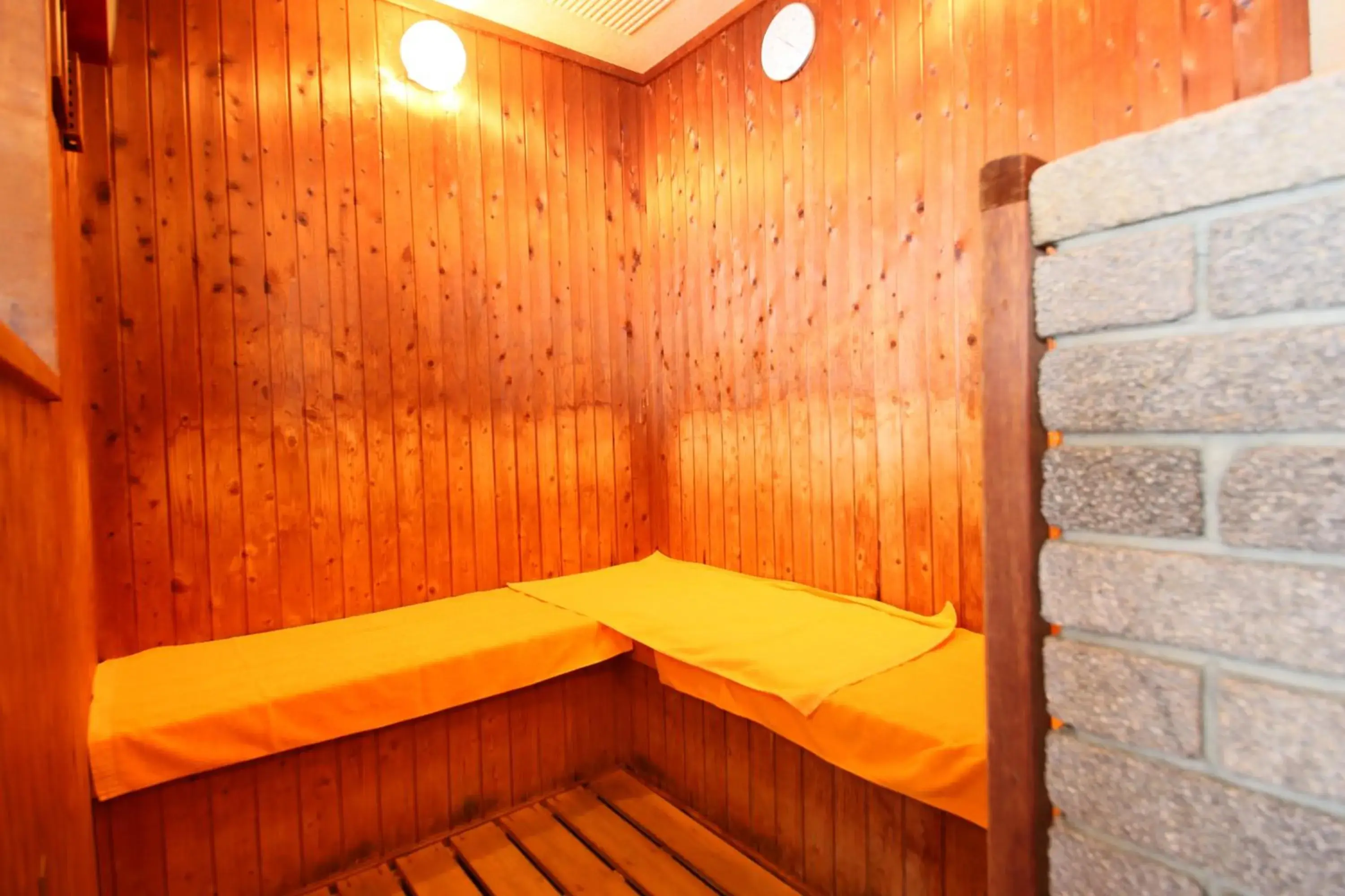 Sauna in Lakeland Hotel Mizunosato