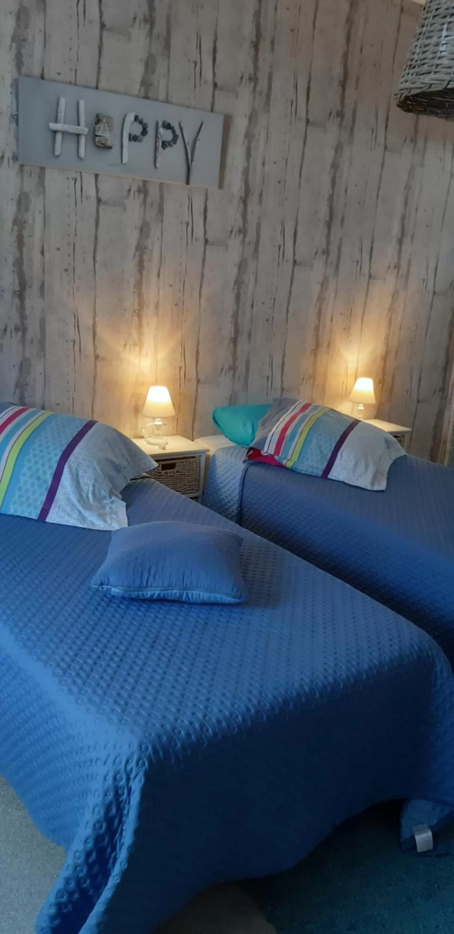 Bed in Chambres d'hôtes Nilautpala Dreams