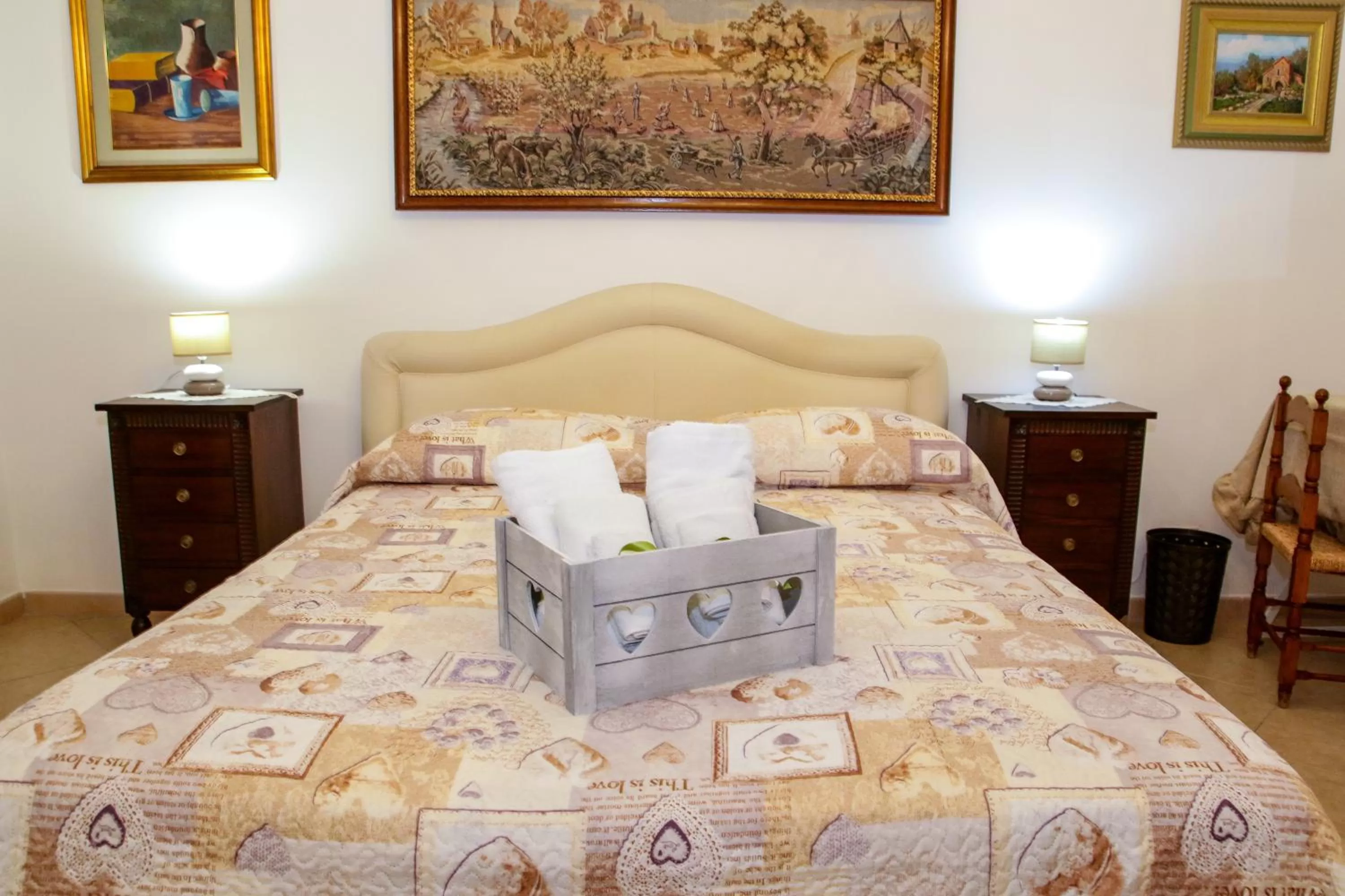 Bed in B&B Maria Piddu