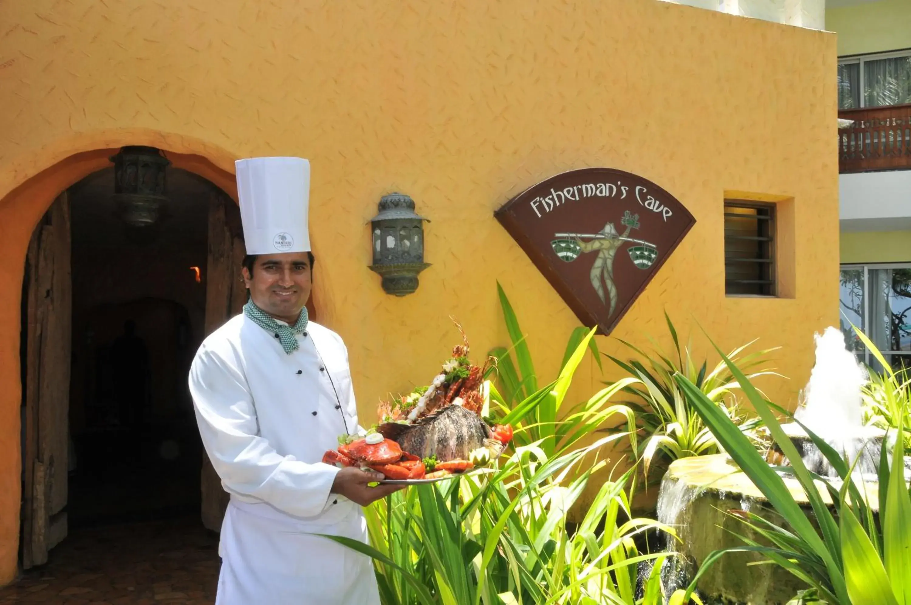 People in Bamburi Beach Hotel