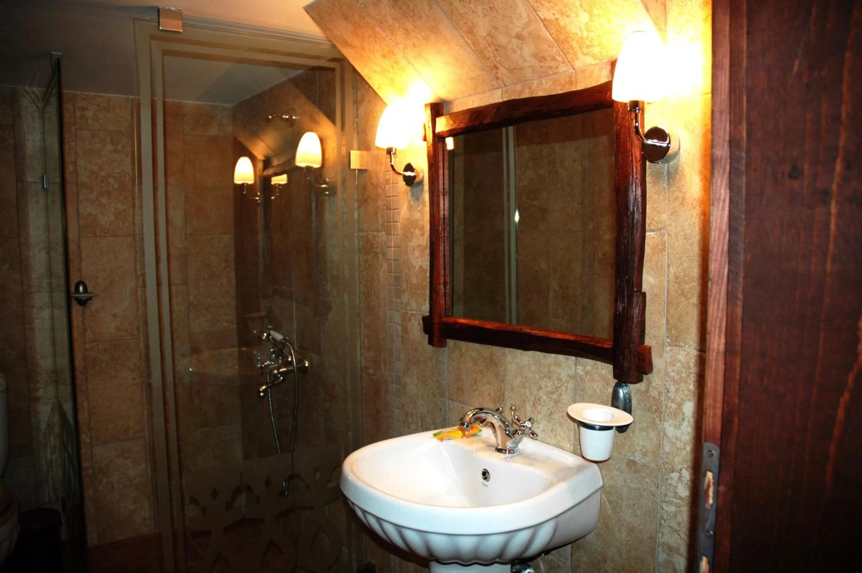 Bathroom in Djudjeva Kyshta Hotel