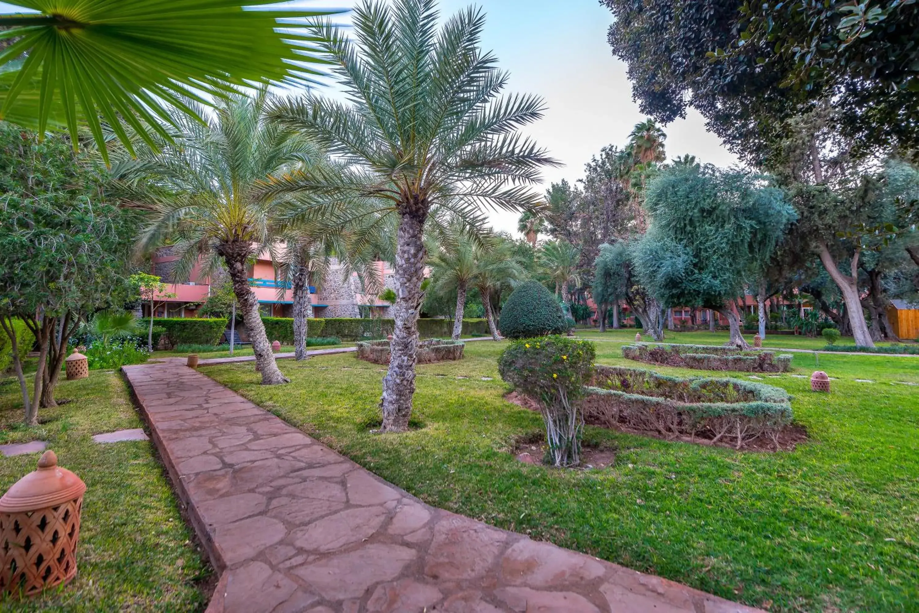 Garden in Hotel Farah Marrakech
