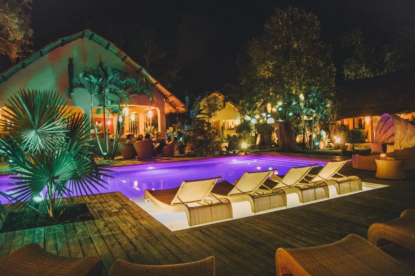 Swimming pool in Hibiscus Garden Resort