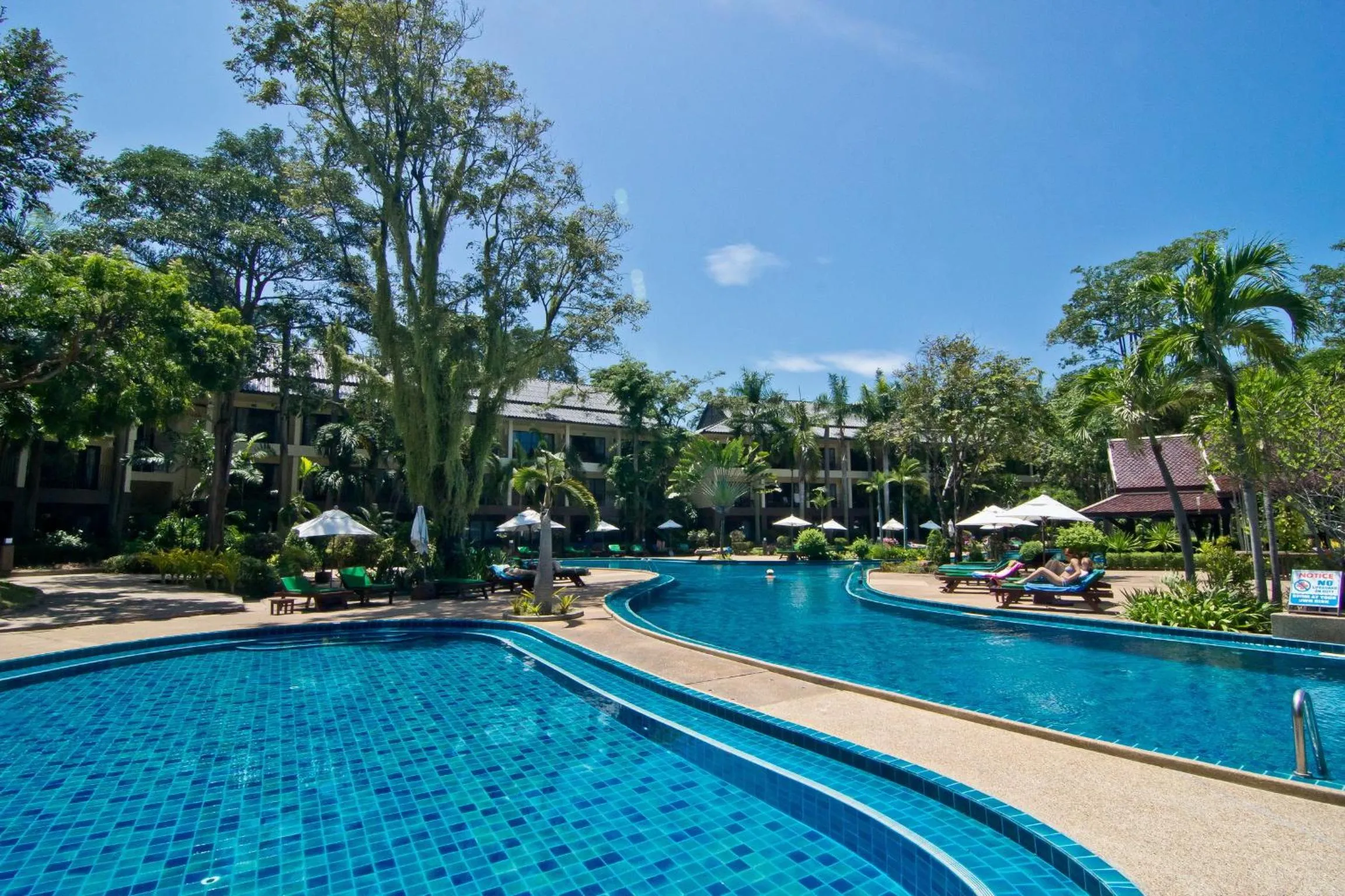 Swimming pool in The Green Park Resort