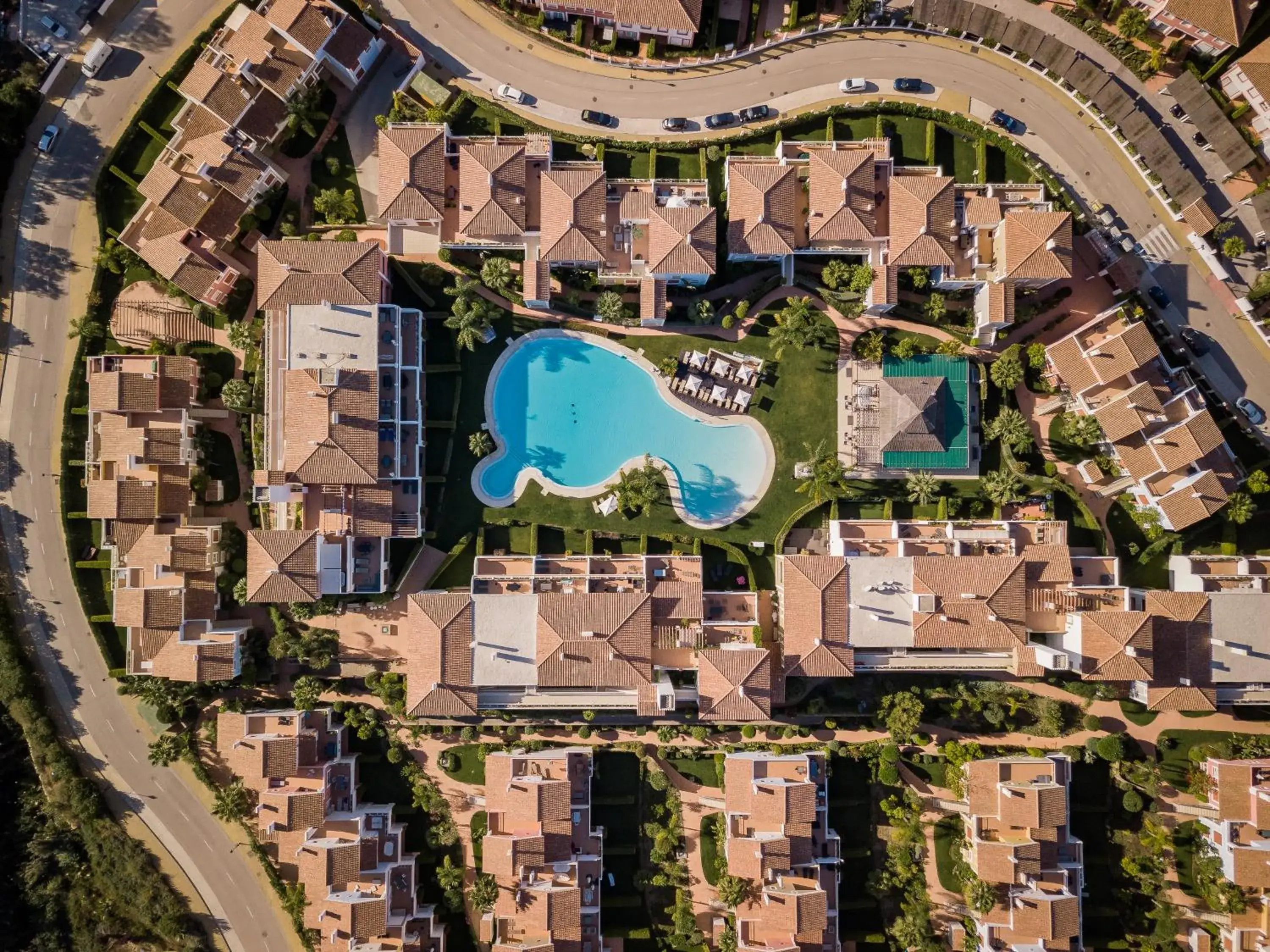 Bird's eye view, Bird's-eye View in Cortijo Del Mar Resort