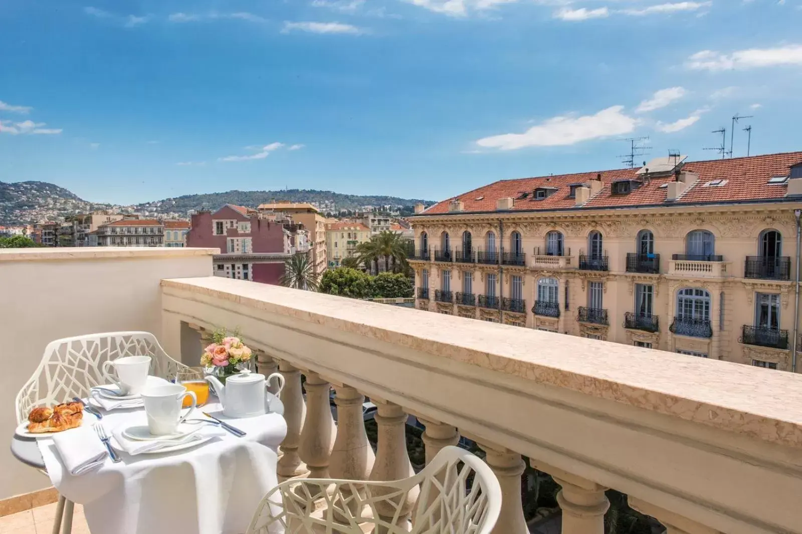 Balcony/Terrace in Boscolo Nice Hotel & Spa