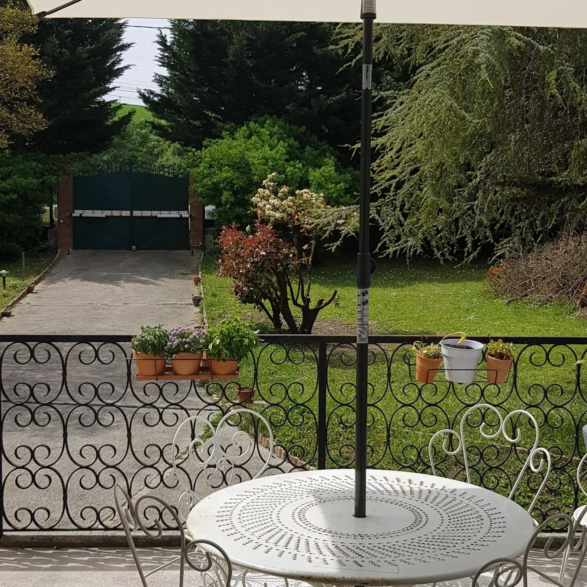 Balcony/Terrace in La Casanat