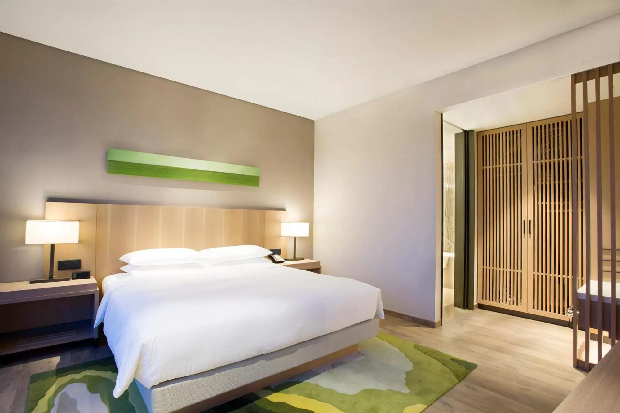 Photo of the whole room, Bed in Hyatt Place Sanya City Center