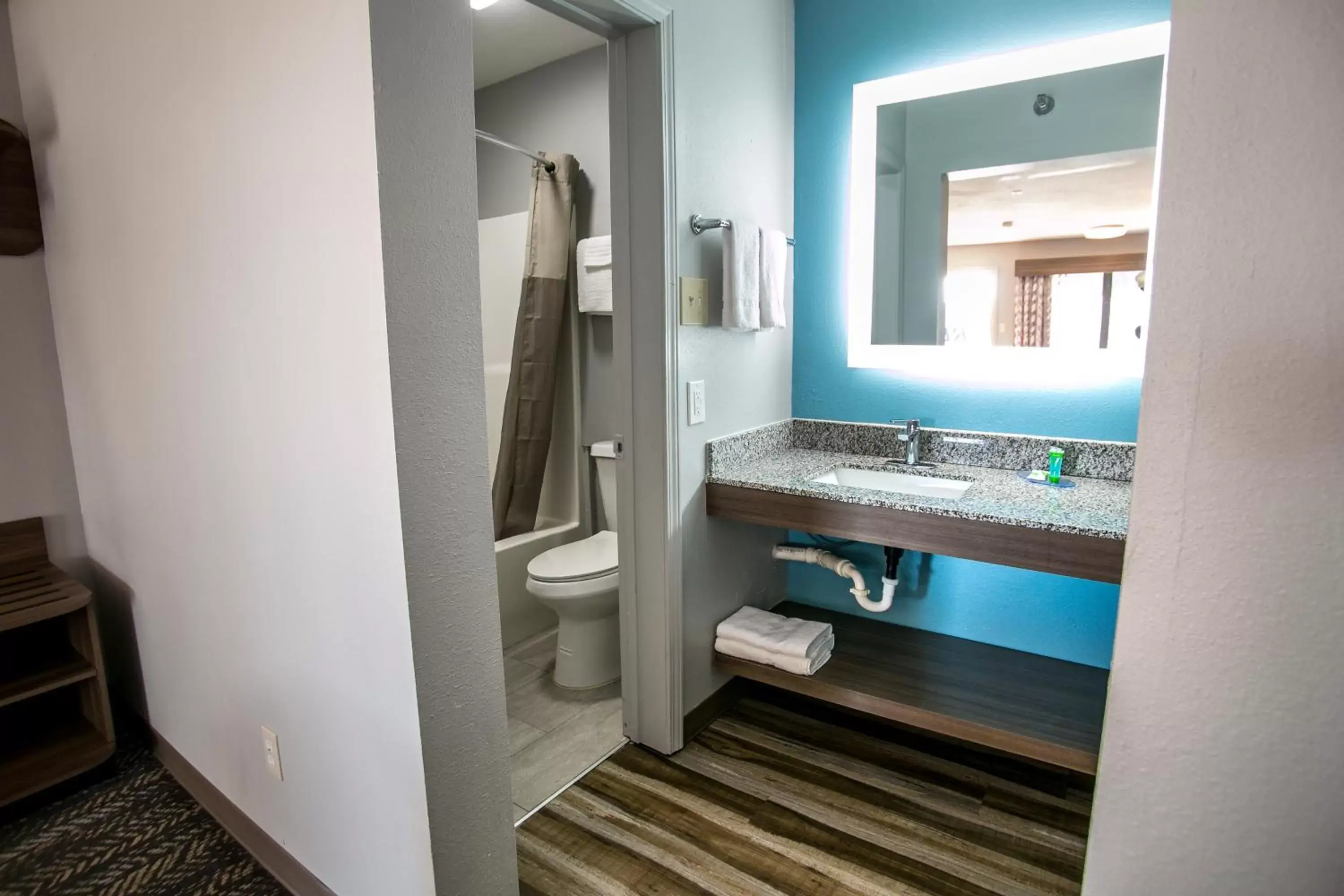 Bathroom in Jubilee Inn