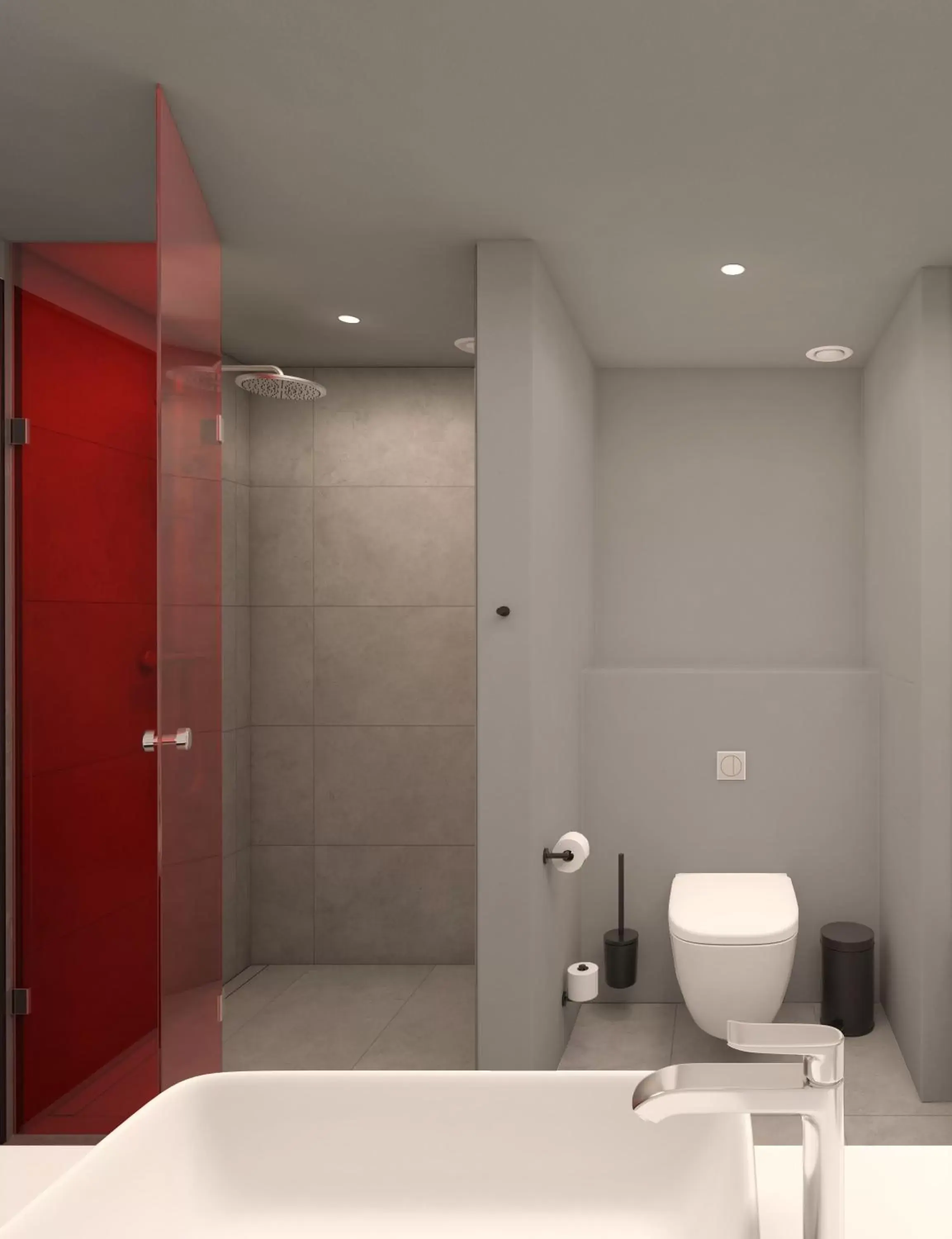 Shower, Bathroom in Radisson RED Aarhus