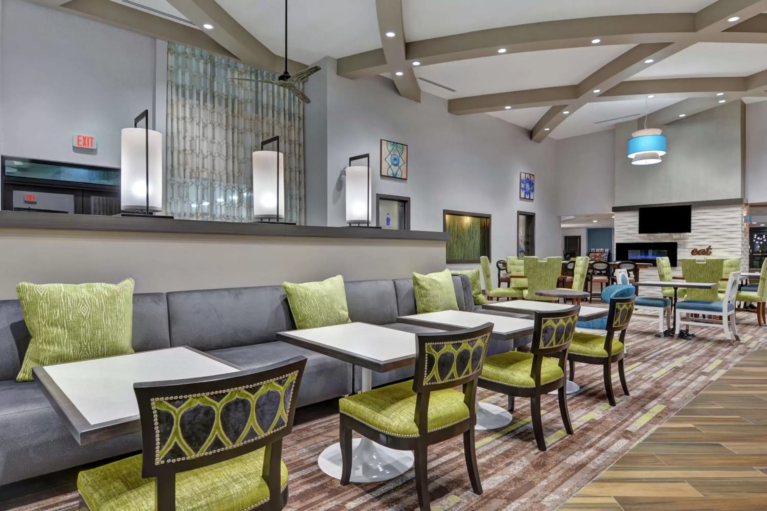 Dining area, Restaurant/Places to Eat in Homewood Suites By Hilton Savannah Airport