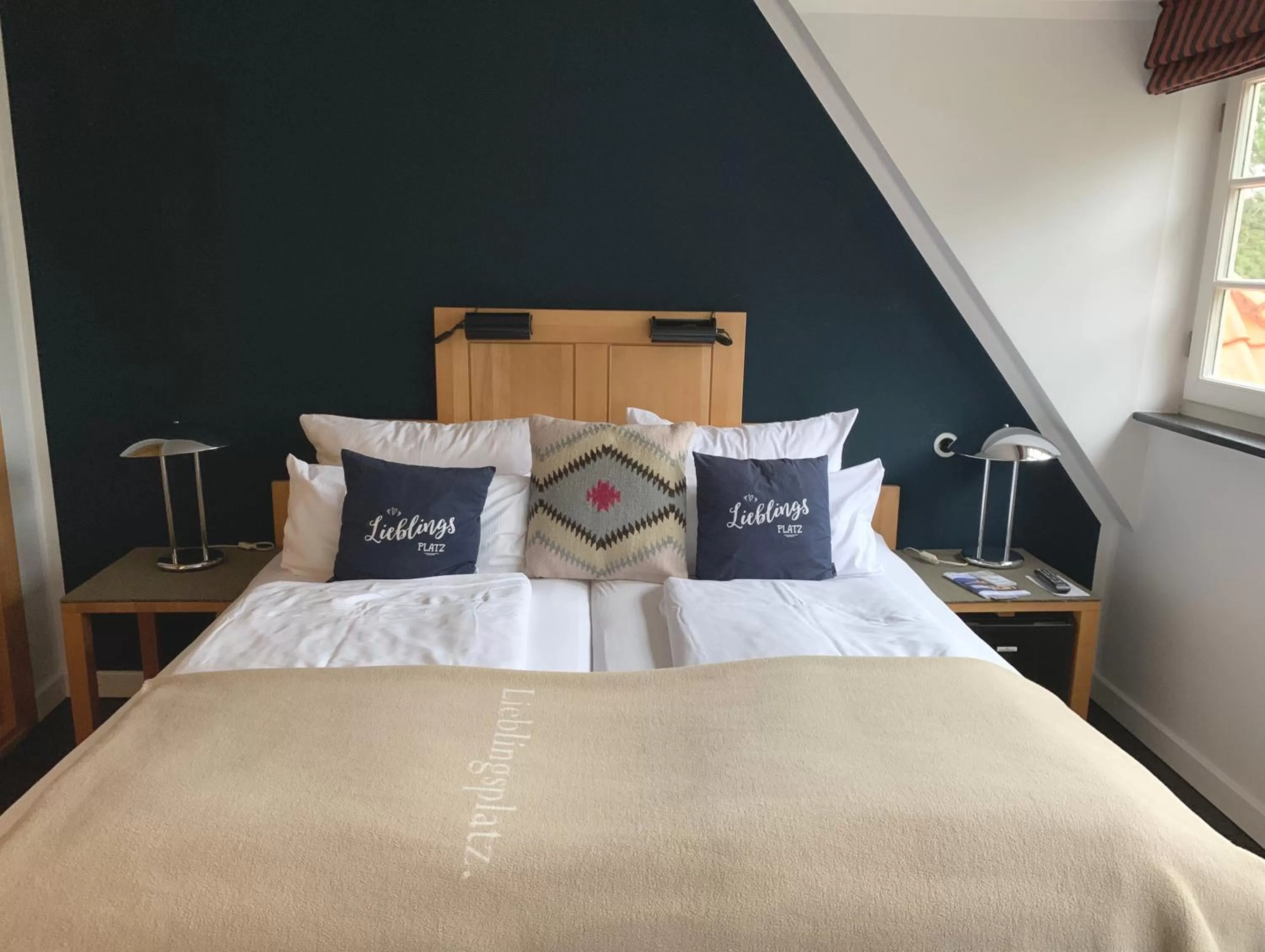 Photo of the whole room, Bed in Lieblingsplatz Strandhotel