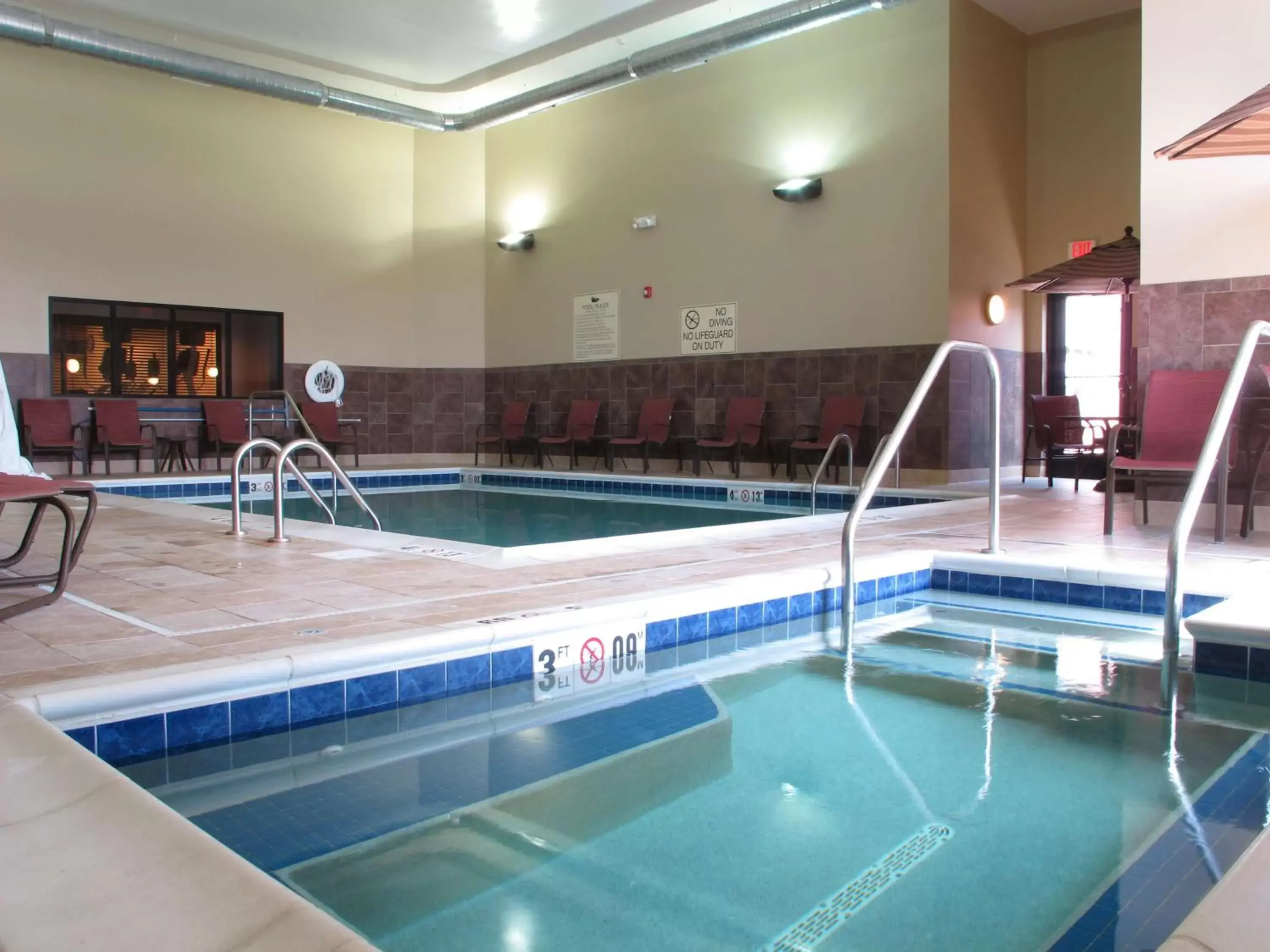 Pool view, Swimming Pool in Homewood Suites by Hilton Coralville - Iowa River Landing