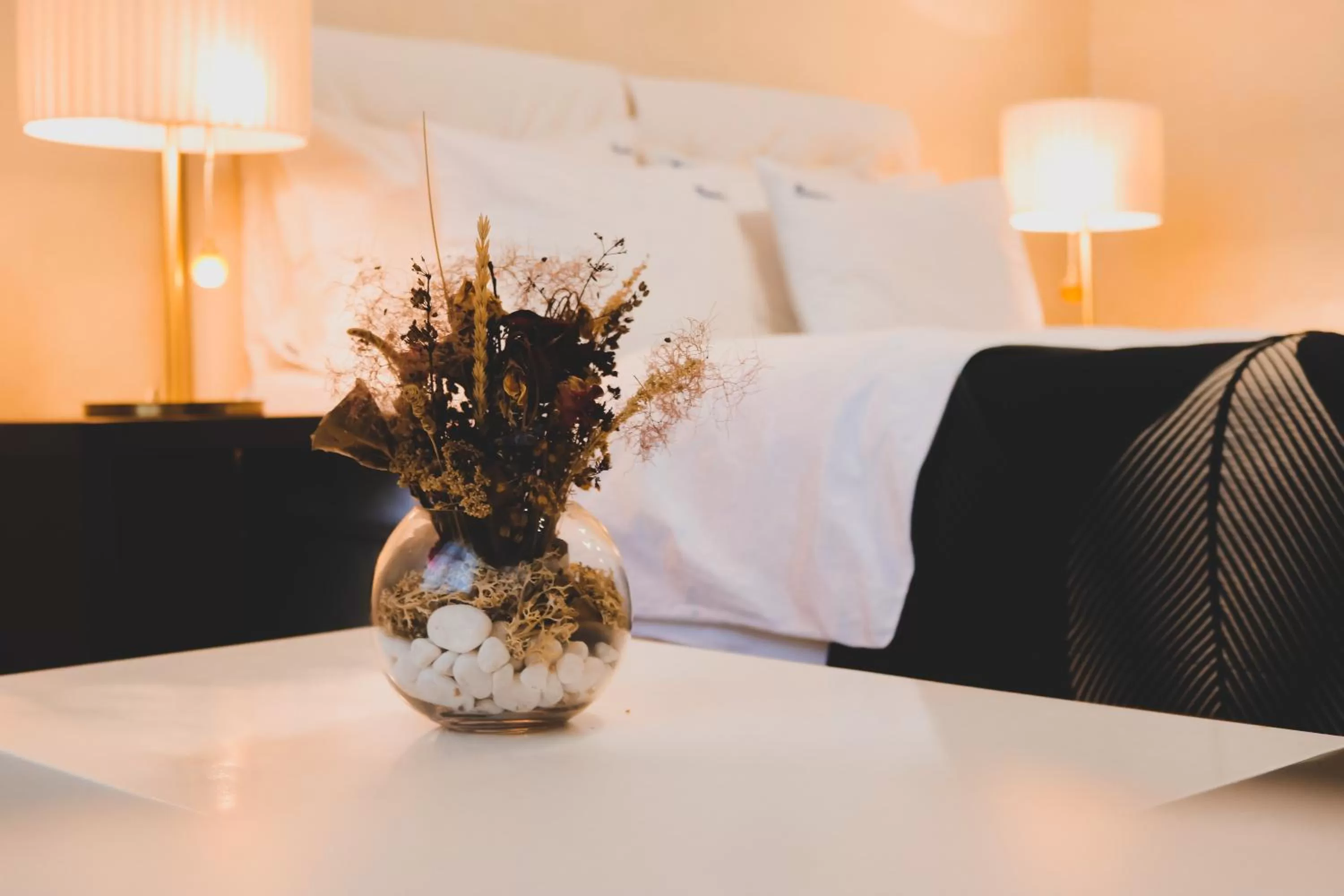 Bed in Hotel Alexandar Lux