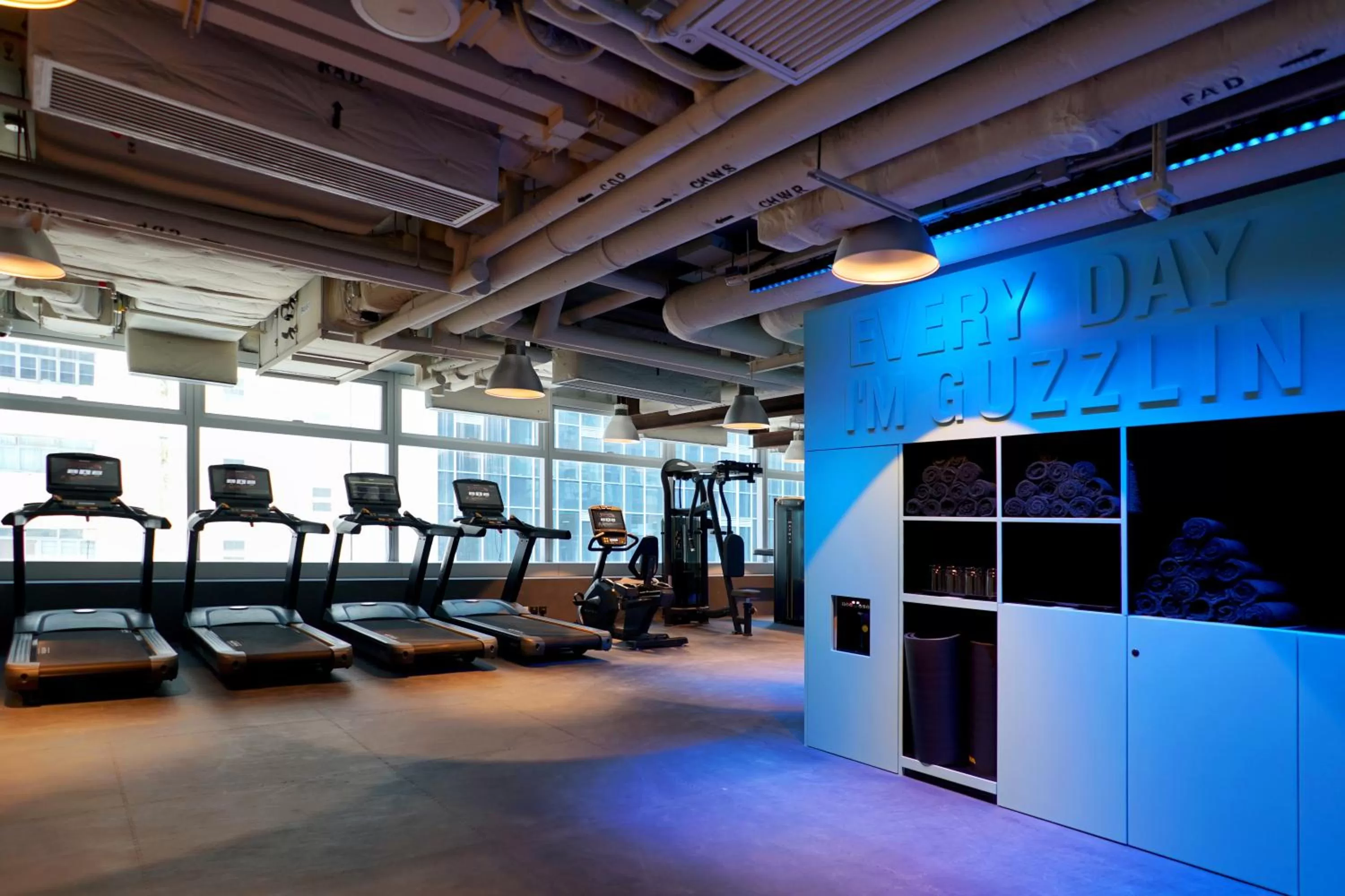 Fitness centre/facilities in the Arca