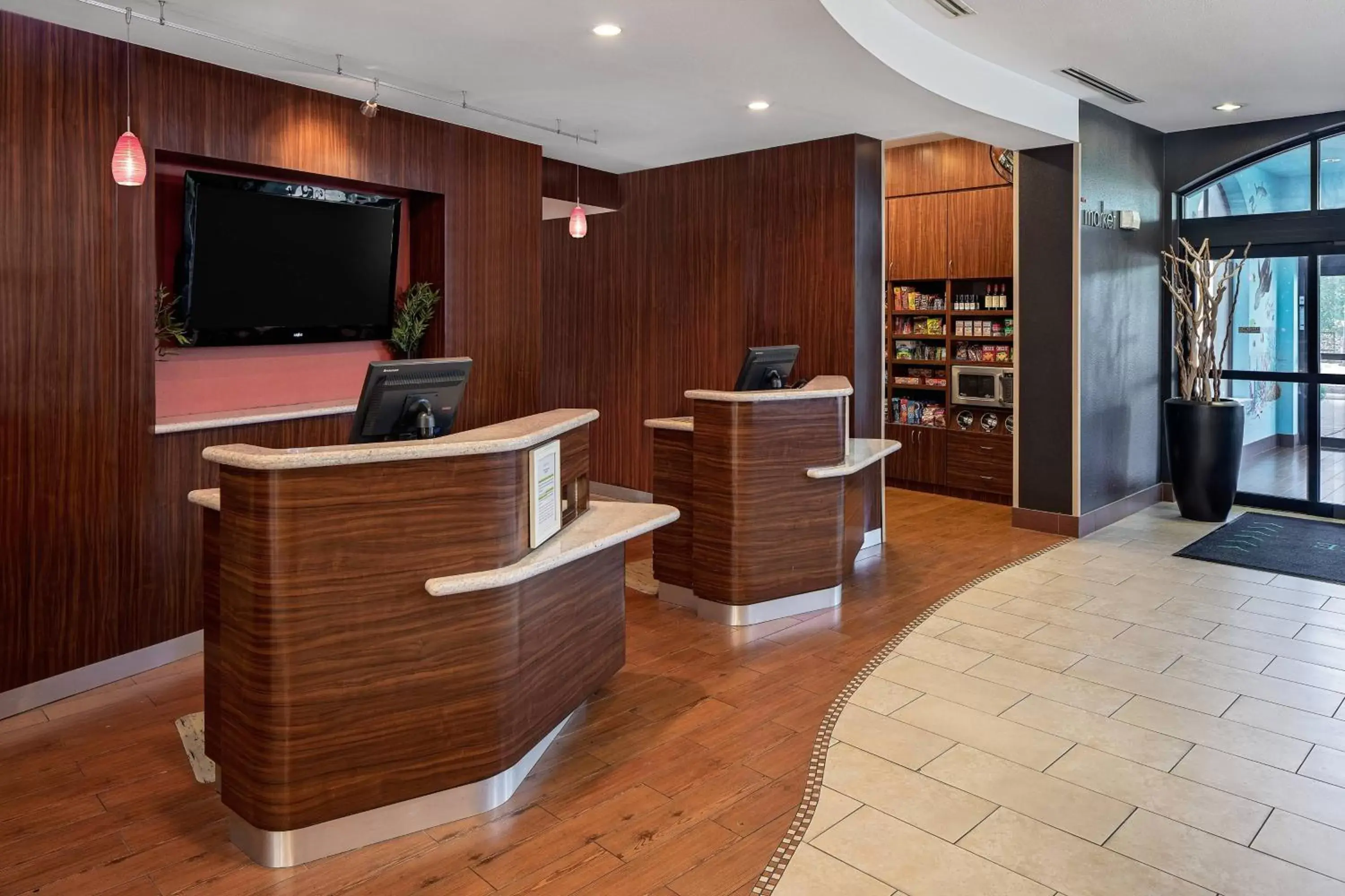 Lobby or reception in Courtyard by Marriott San Antonio SeaWorld®/Westover Hills