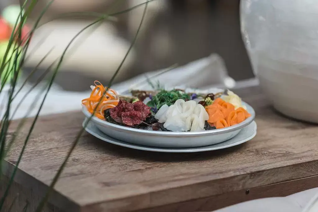 Food close-up in First Hotel Central