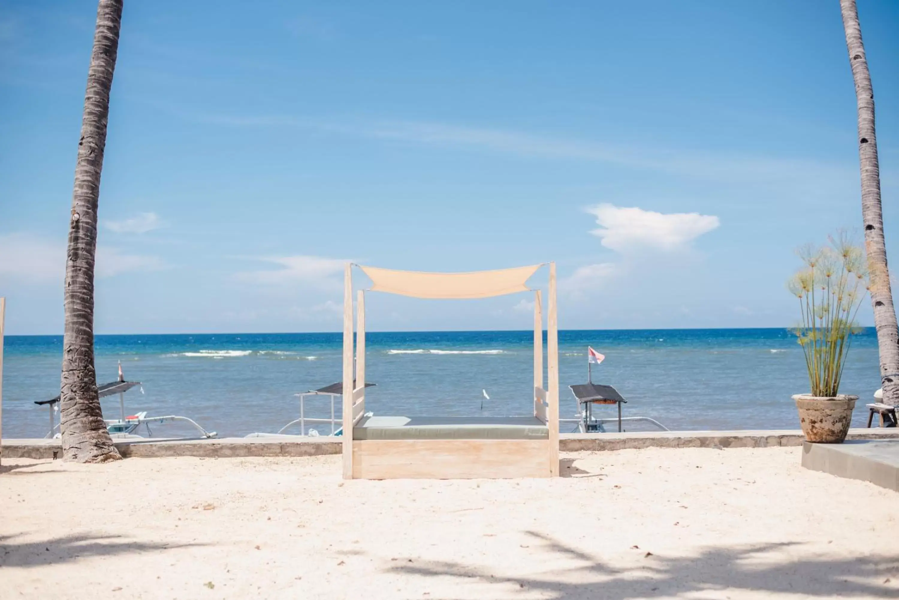 Beach in New Sunari Lovina Beach Resort Beach in New Sunari Lovina Beach Resort