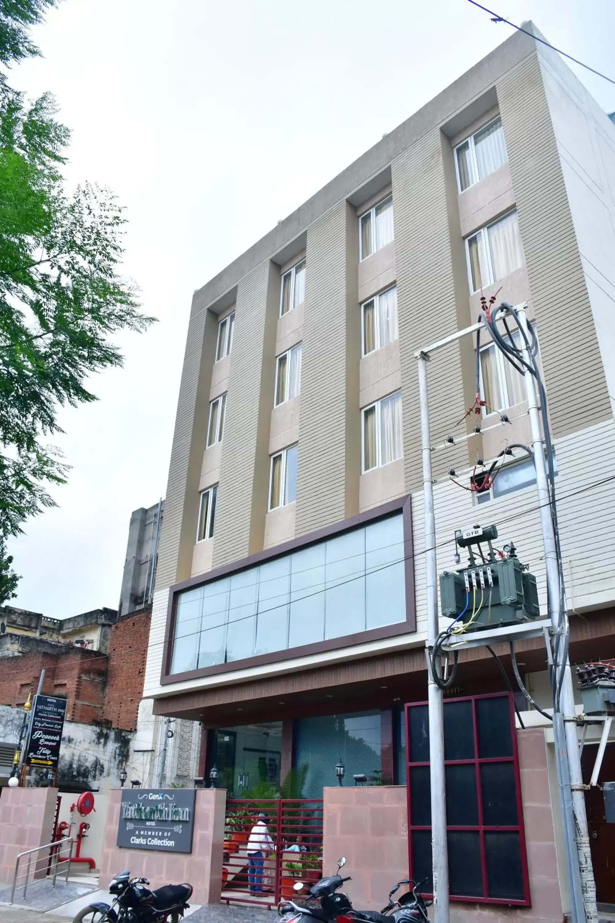 Facade/entrance in Hotel Yatharth Inn Facade/entrance in Hotel Yatharth Inn