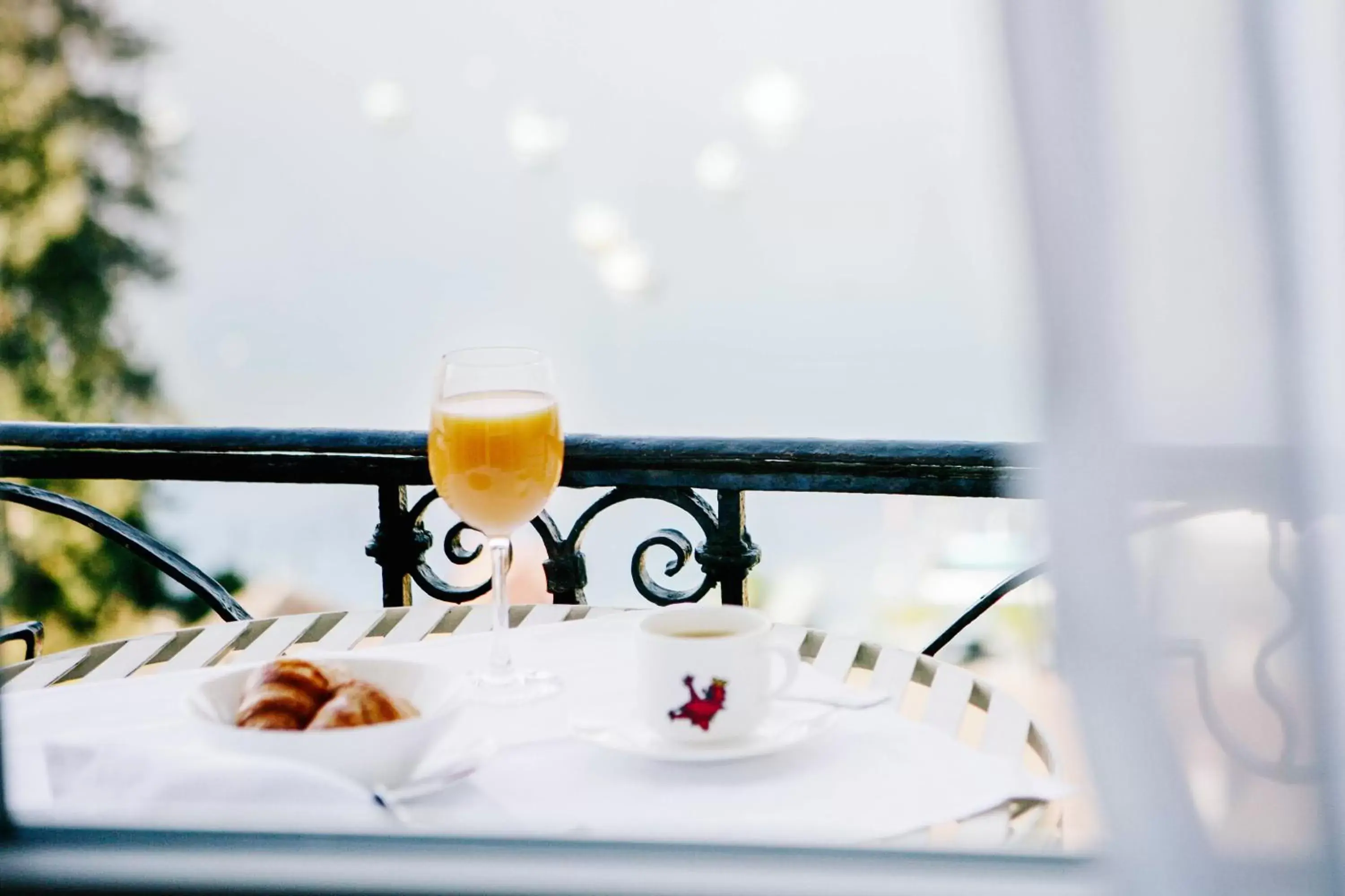 Balcony/Terrace in Hotel Murtenhof & Krone