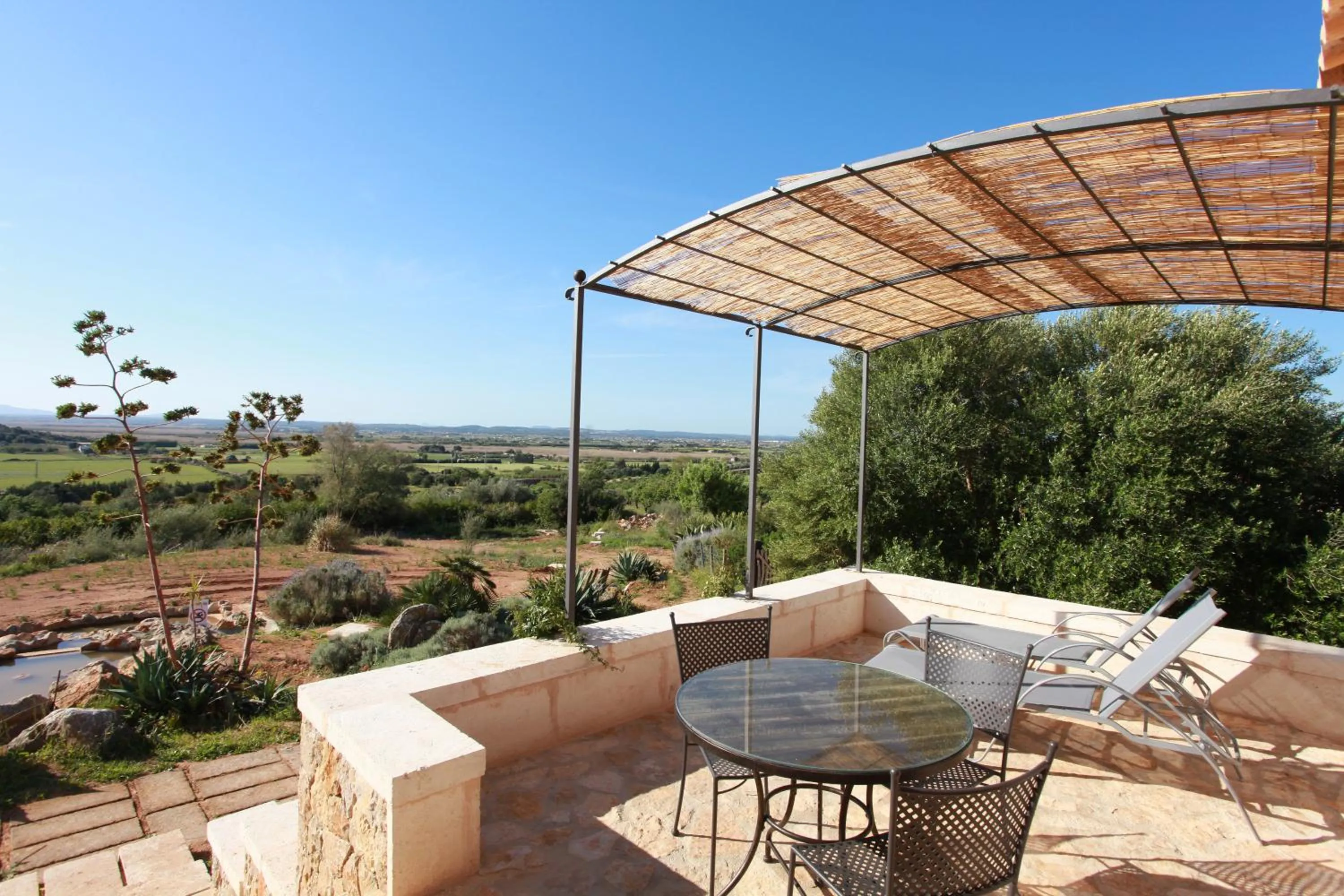 Balcony/Terrace in Agroturismo Son Siurana