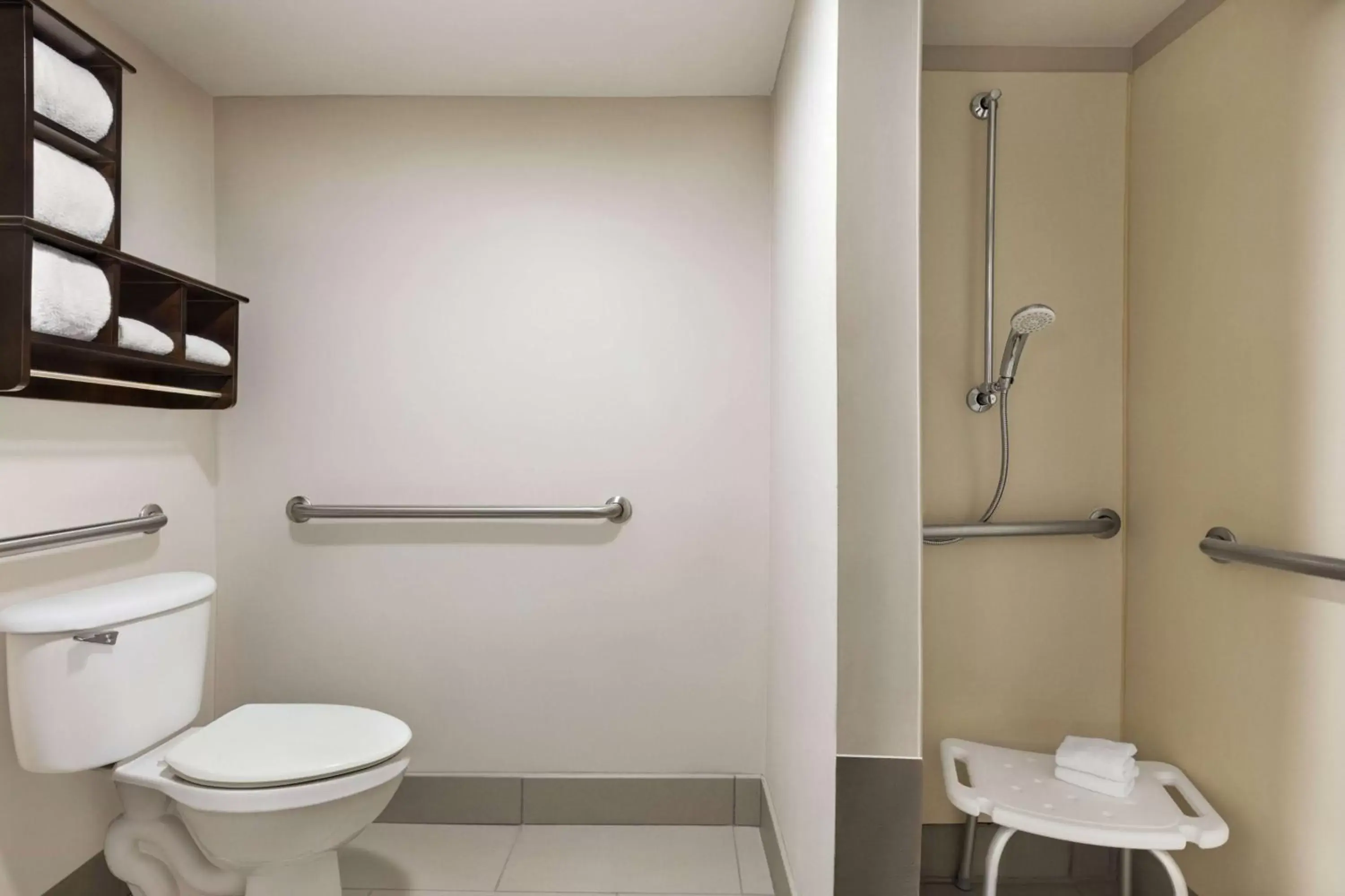 TV and multimedia, Bathroom in La Quinta by Wyndham Newark - Elkton