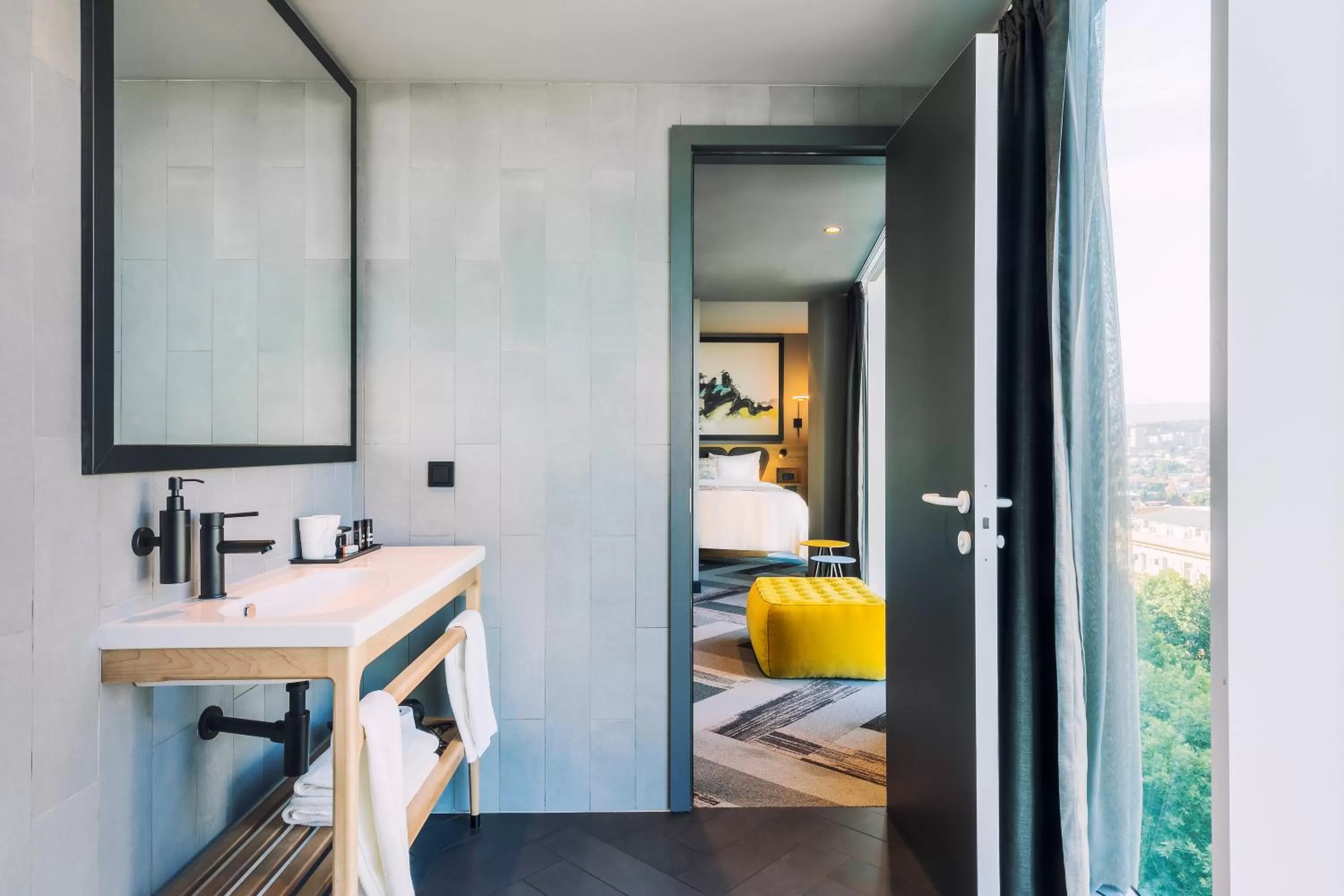 Bathroom in Radius Hotel Tbilisi