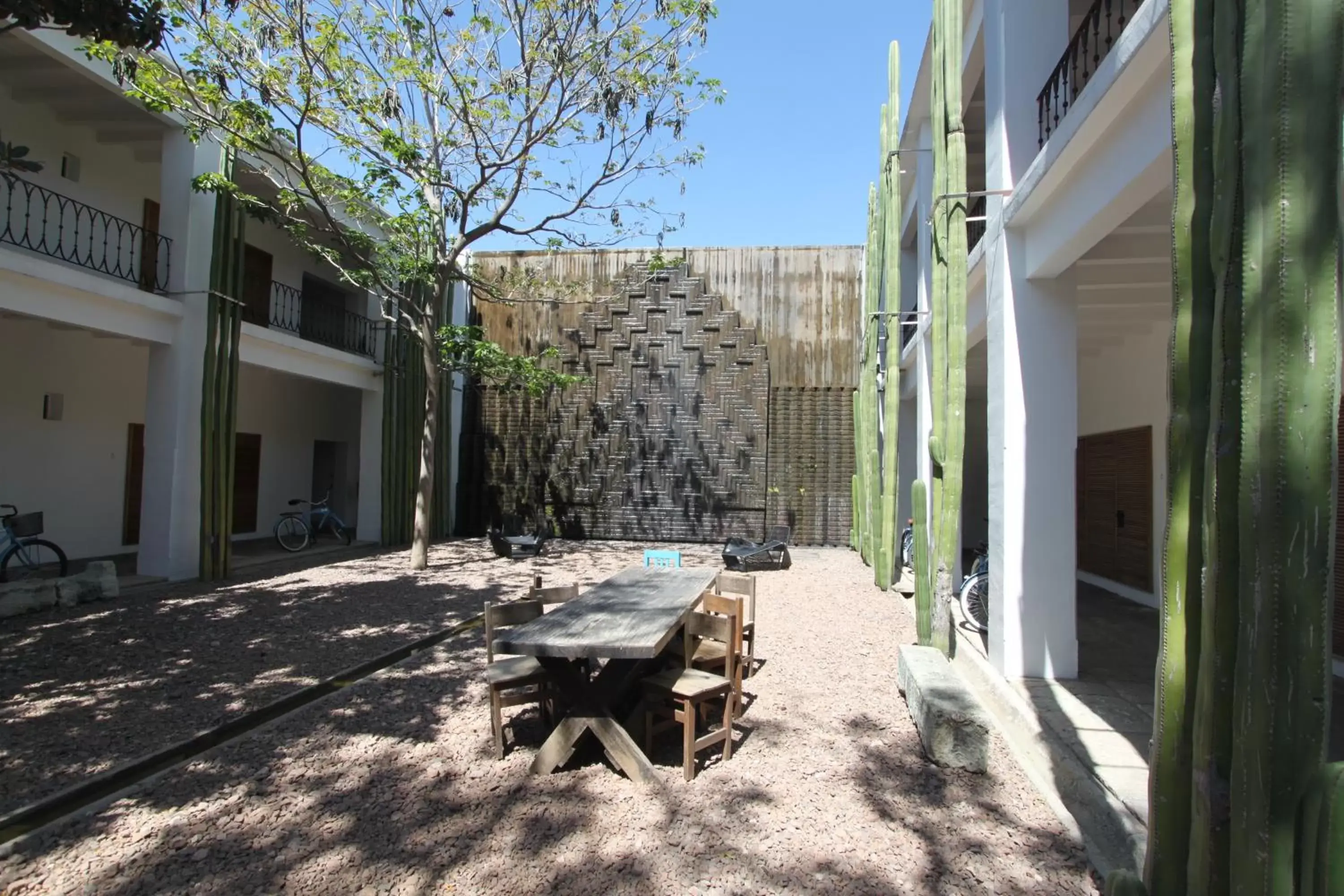 Patio in Hotel Azul de Oaxaca