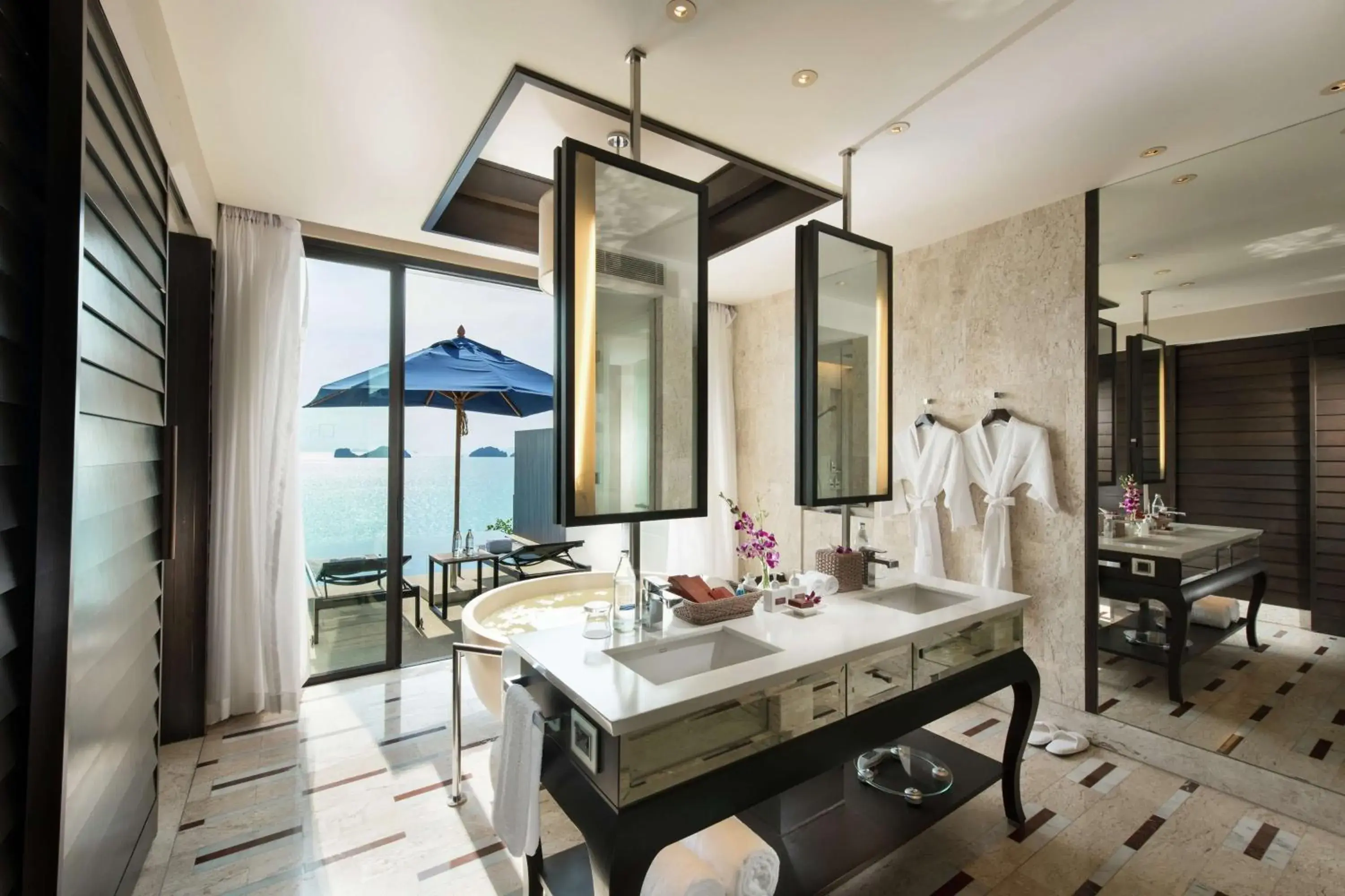 Bathroom in Conrad Koh Samui