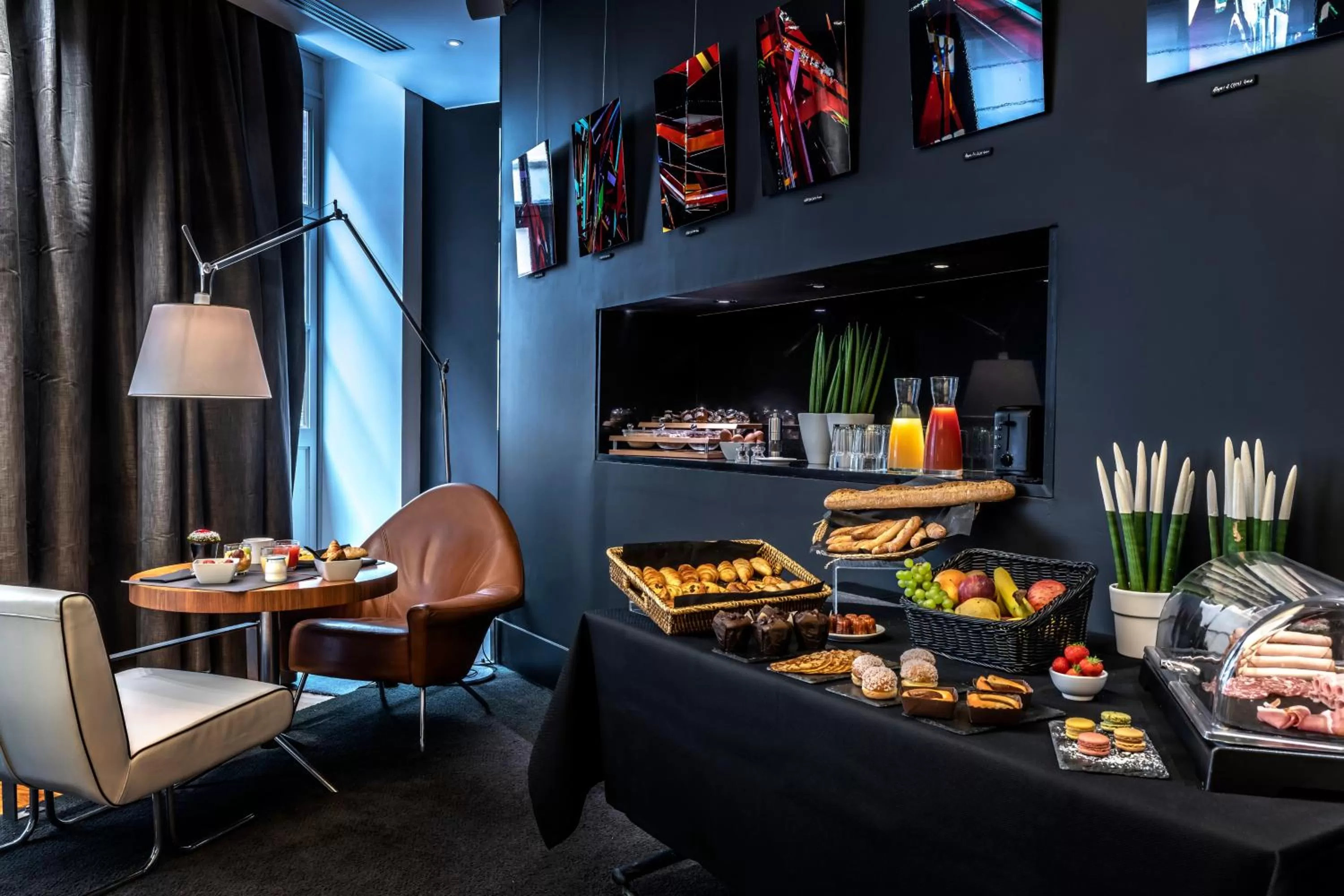 Breakfast in Le Grand Balcon Hotel