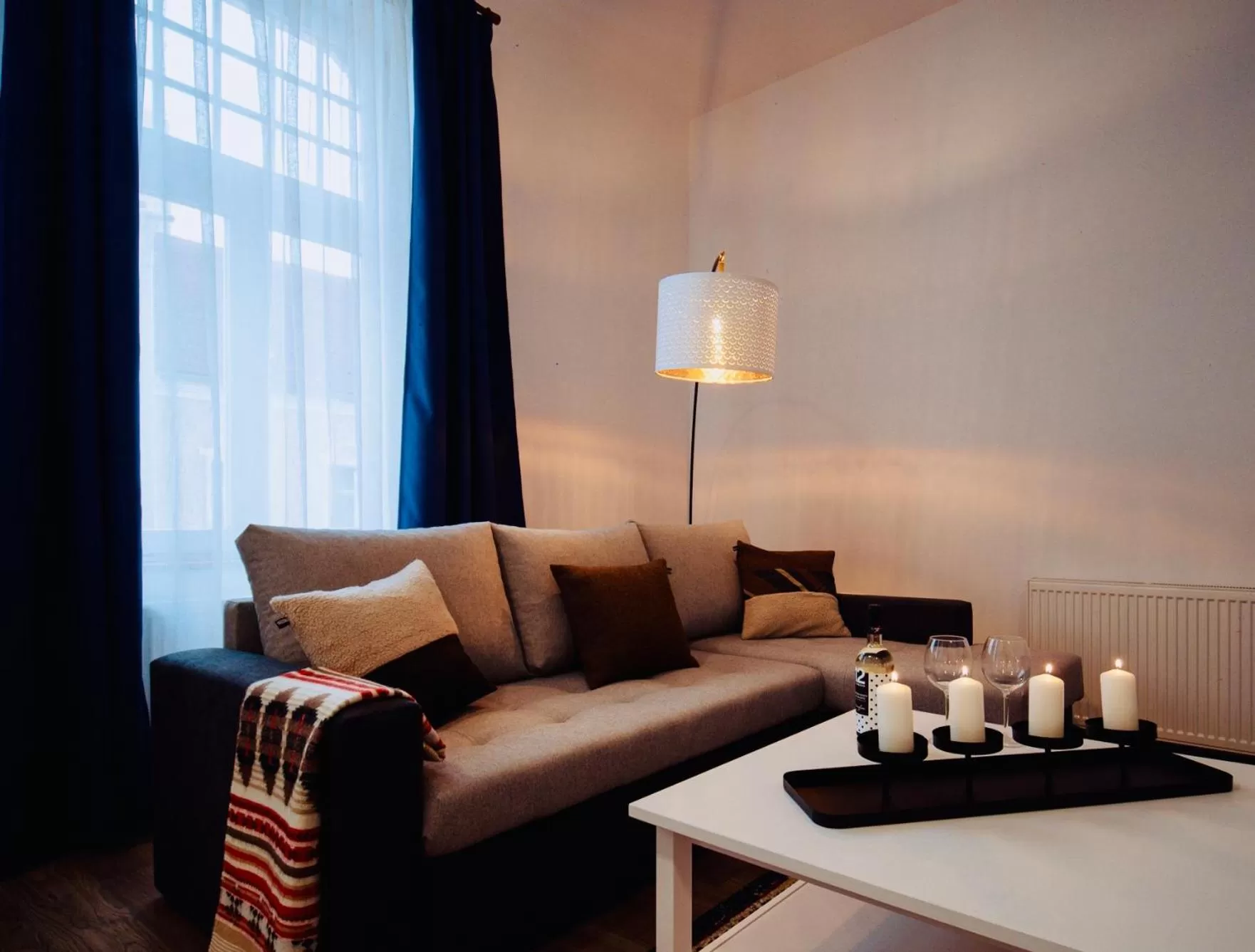 Living room in Zakarias Apartments